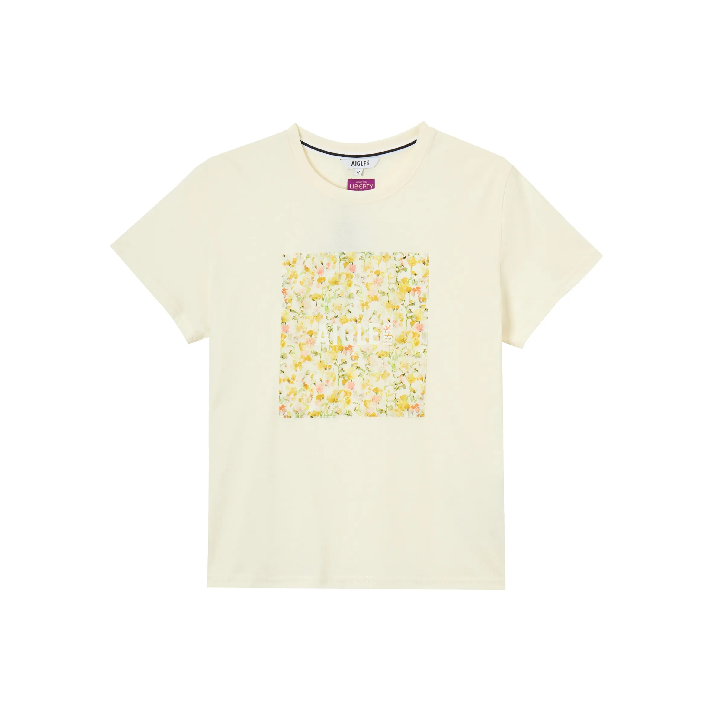 AIGLE T Рубашка Женская Розовая Белая