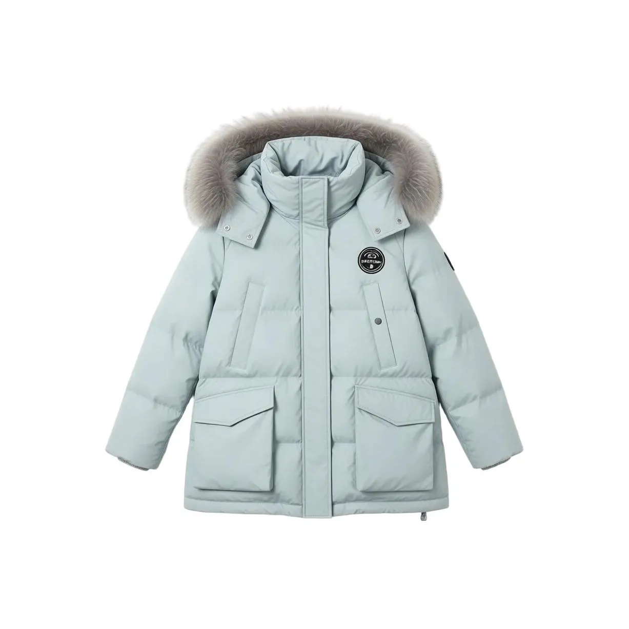 FLIM Светло-синий Женский пуховик