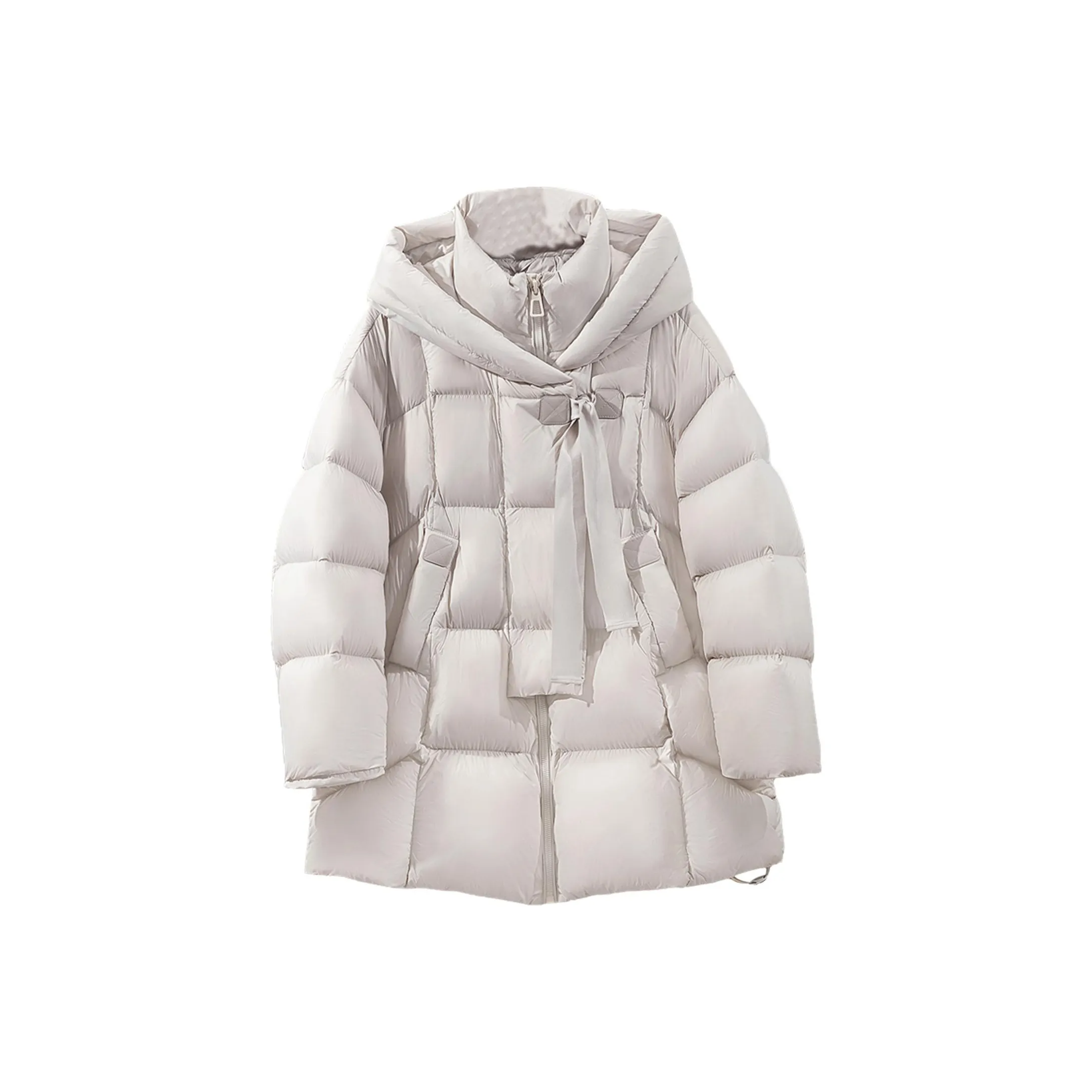 SIBAISHE Бежевый Женские Пуховики