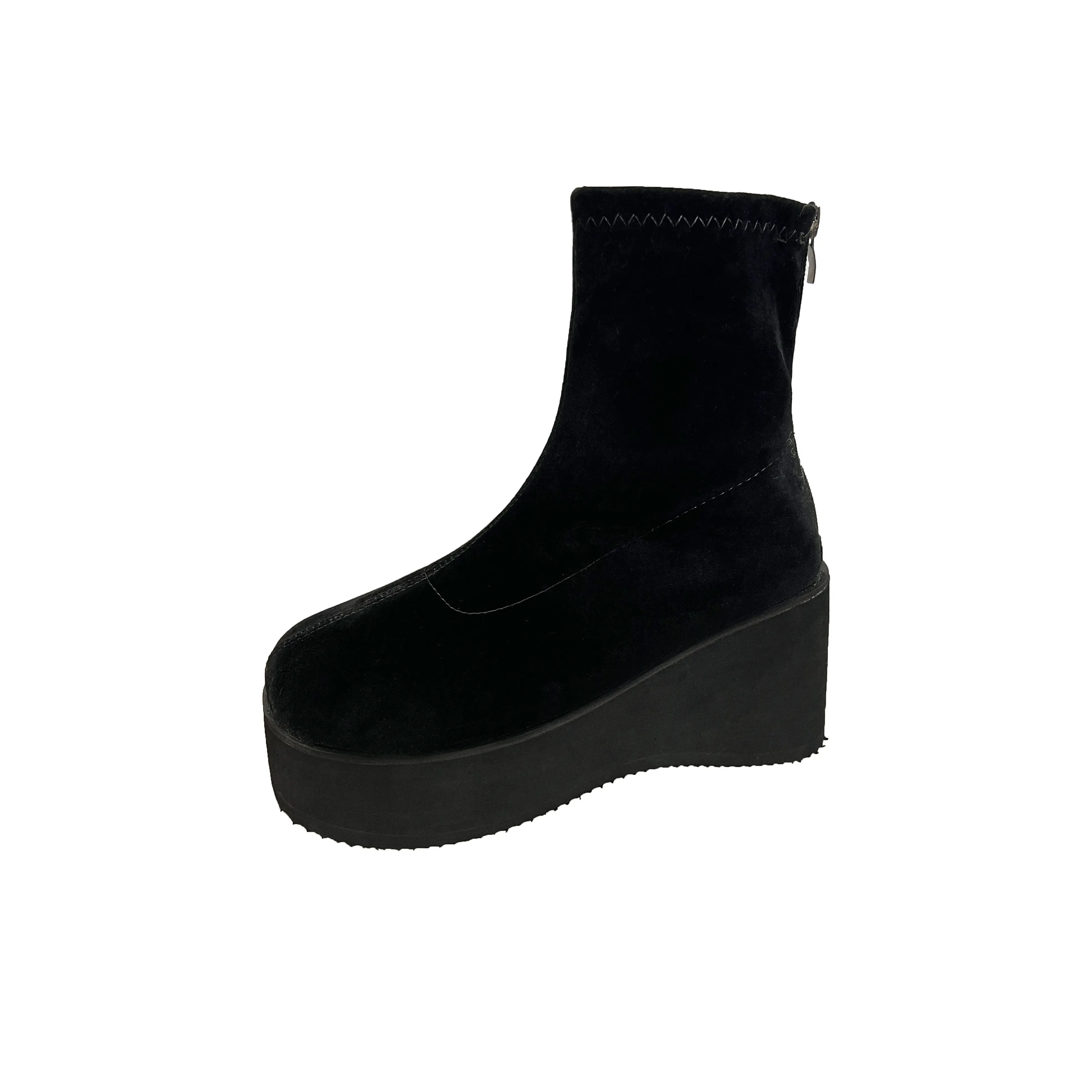 LUTAI Женские ботильоны с клином и каблуком