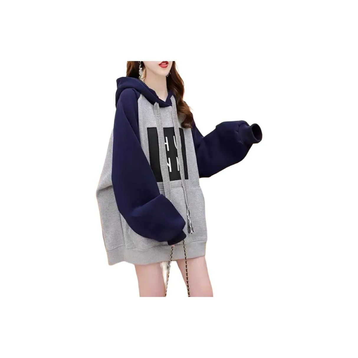 Amyway Светло-серый Женский Свитшот