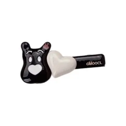 XILING Щенок Сердце Super cute Заколка для волос Женские