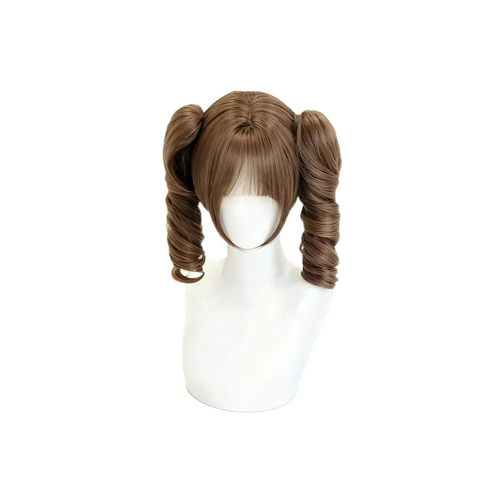 BEIQING Роман Roll Лолита Милый Сестра Тигр Заколка-краб для волос Конский хвост Женская парик Высокая температура Пряжа