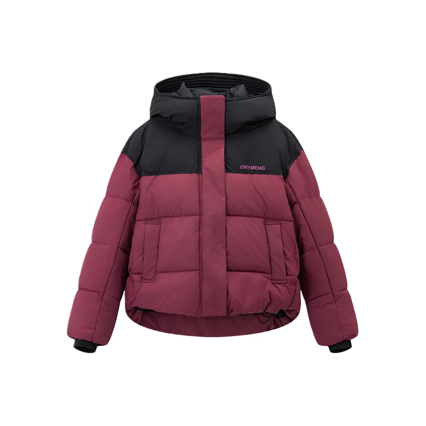 IQC Бургунди Женские Пуховики