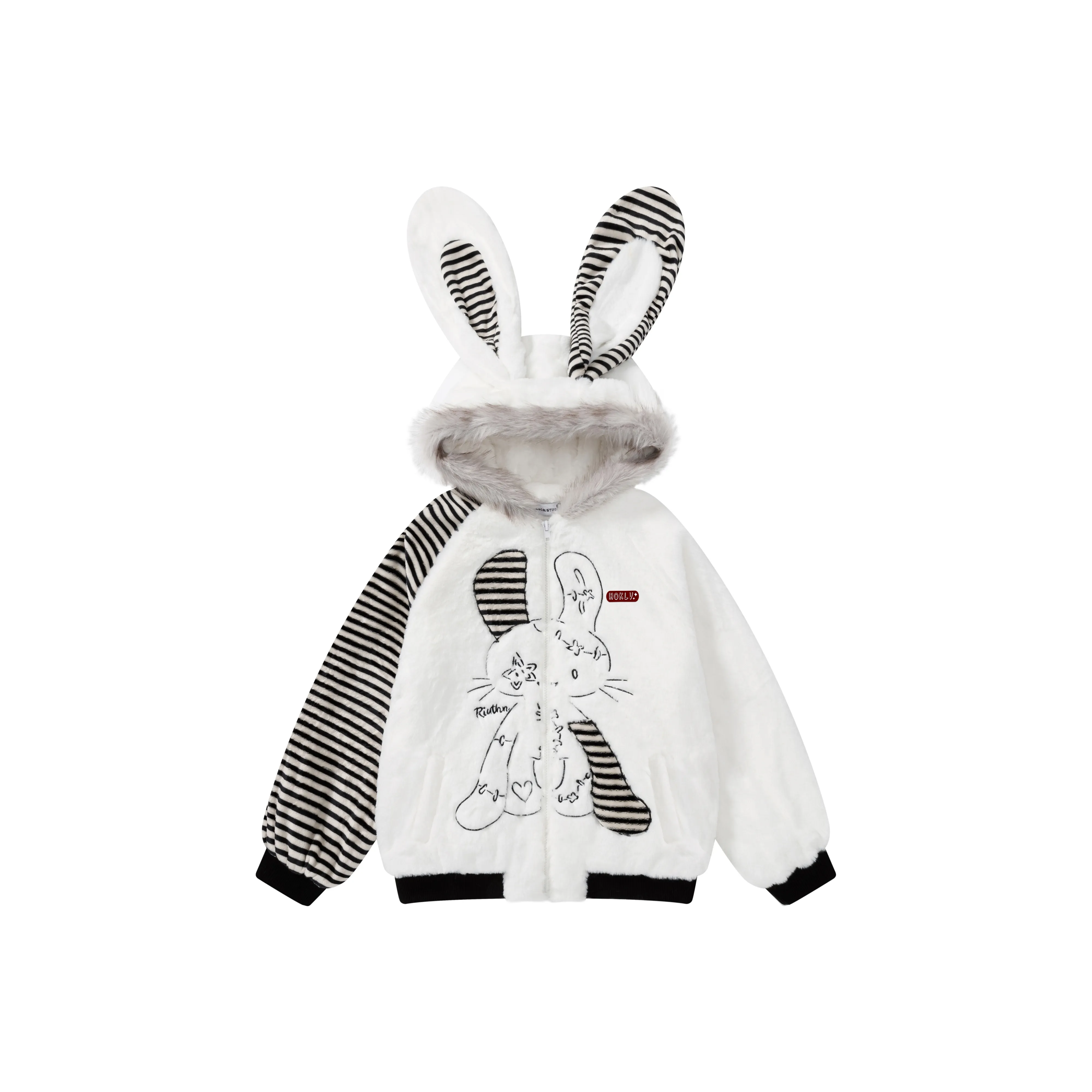 HOKLV Белый Женские пуховики