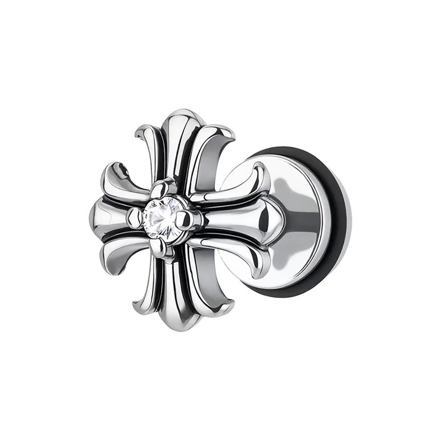 MISS XIA JWY Титановые стальные серьги-гвоздики женские