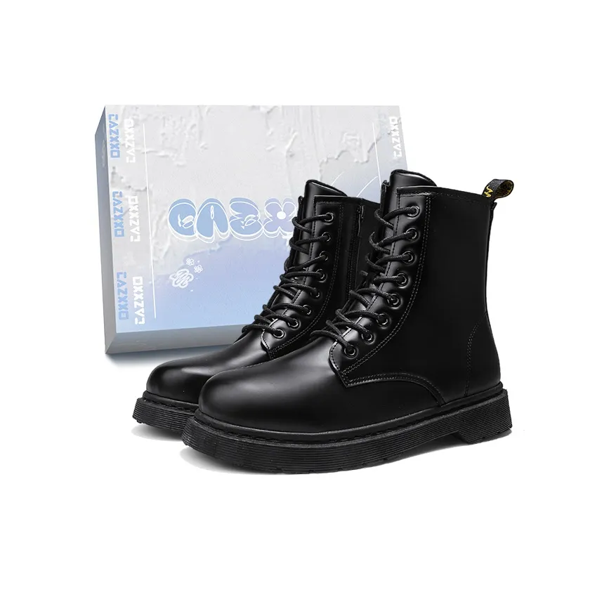 CAZXXO Martin Boots Черные с флисовой подкладкой мужские