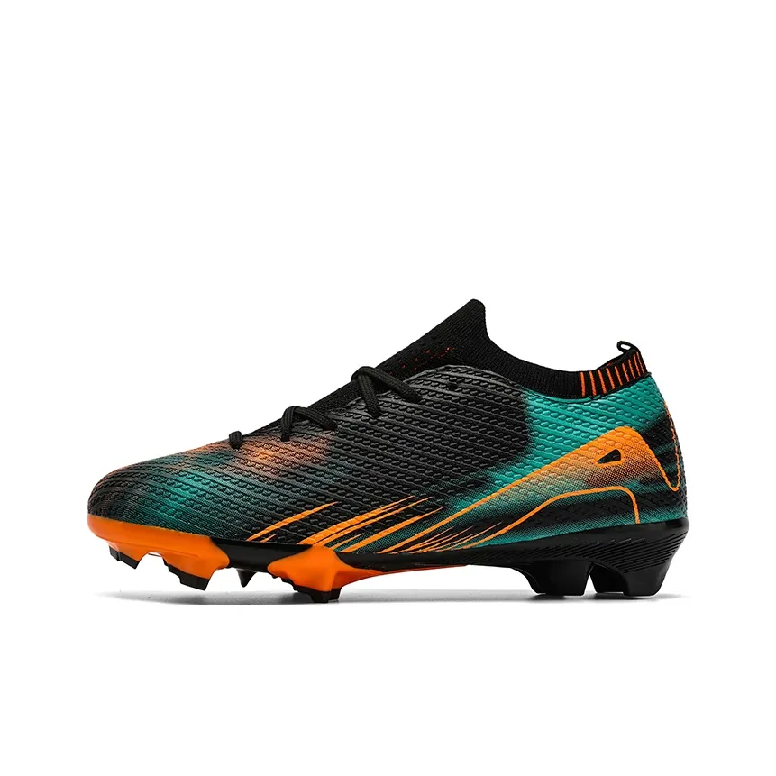 QIUTEXIONG Slip-resistant Anti KICK Abrasion-resistant Низкий топ Детская футбольная обувь Унисекс