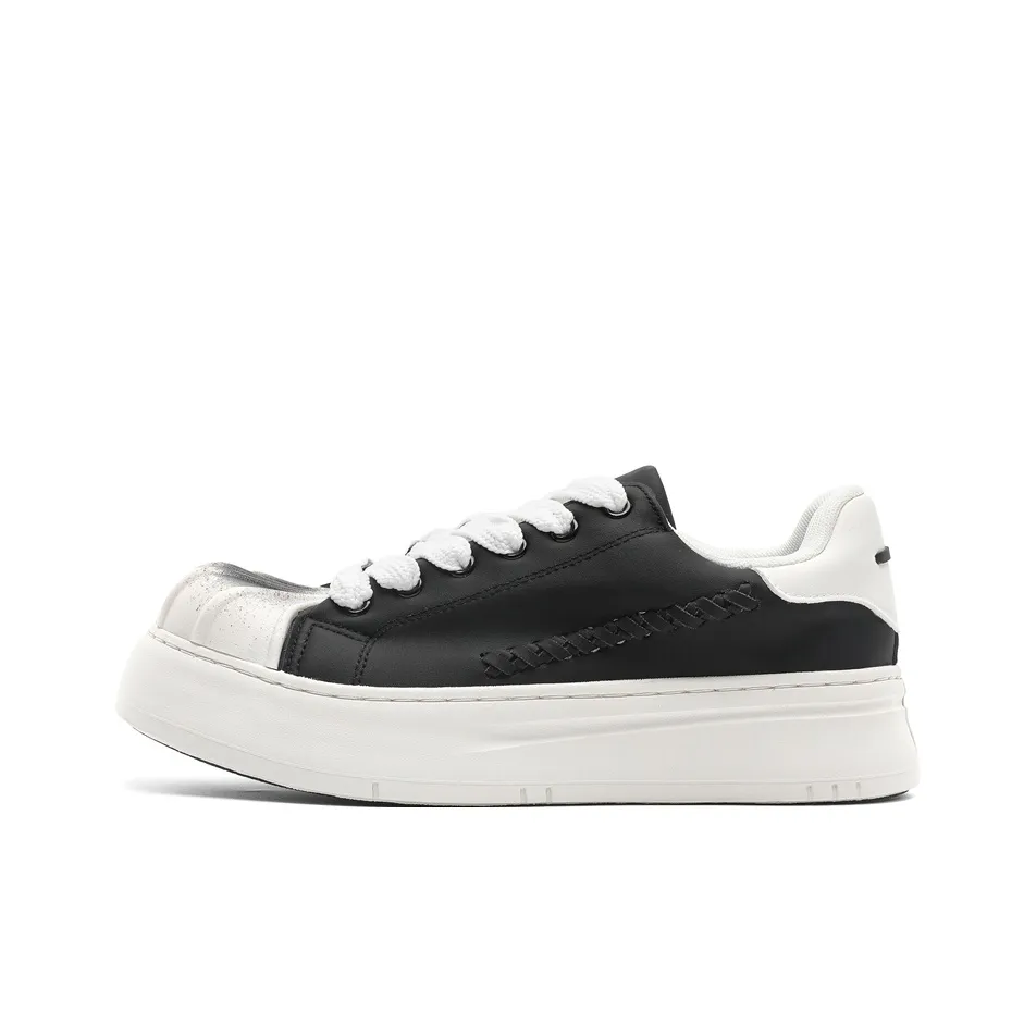 JX Краска-спрей Оболочка Голова Низкий Топ Скейтборд Кроссовки Модная Повседневная Обувь Мужская Черная