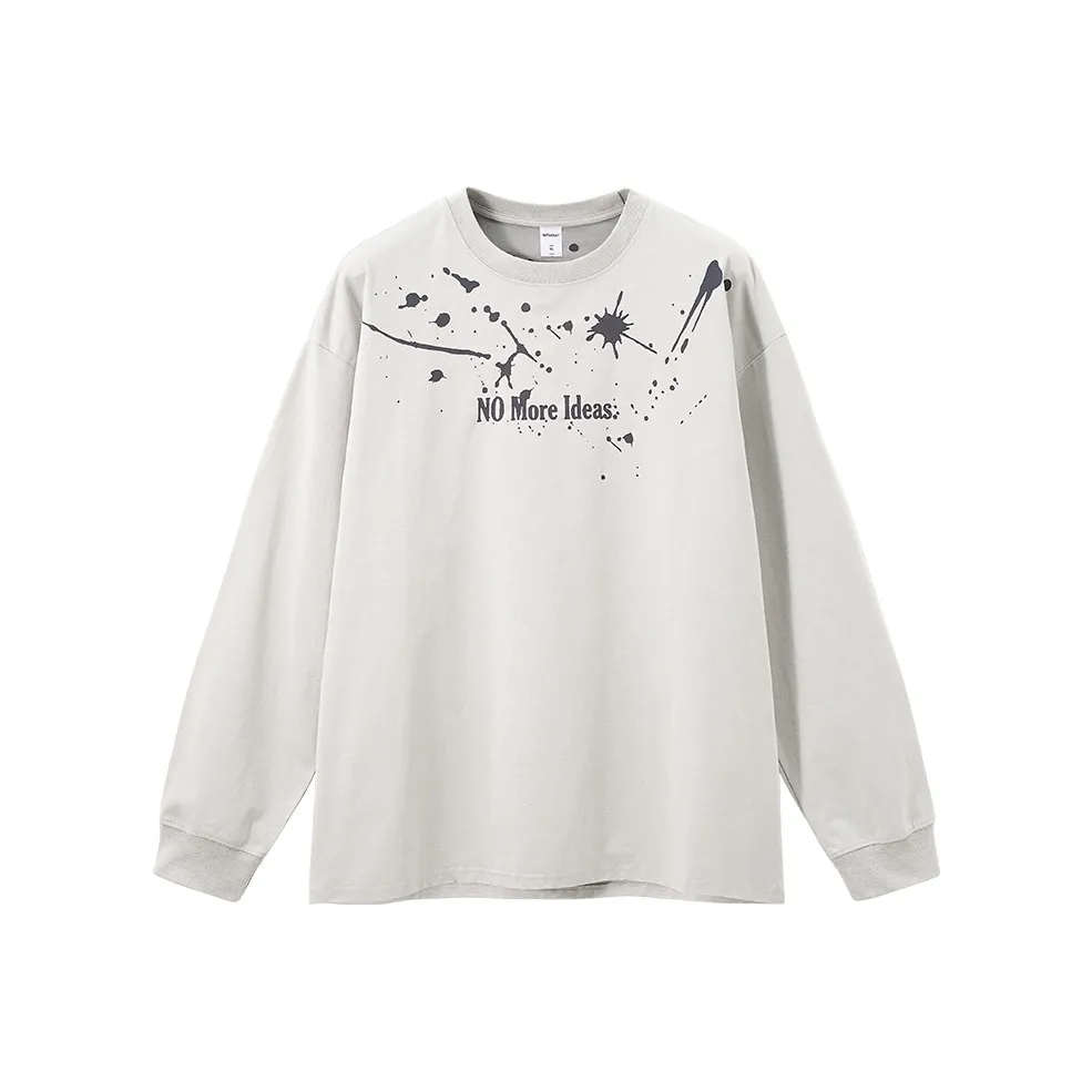 HKRXEC Длинный рукав Т-рубашка Мужская