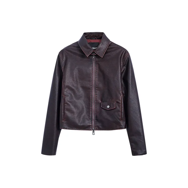 Desigual Кожа Куртка Женская