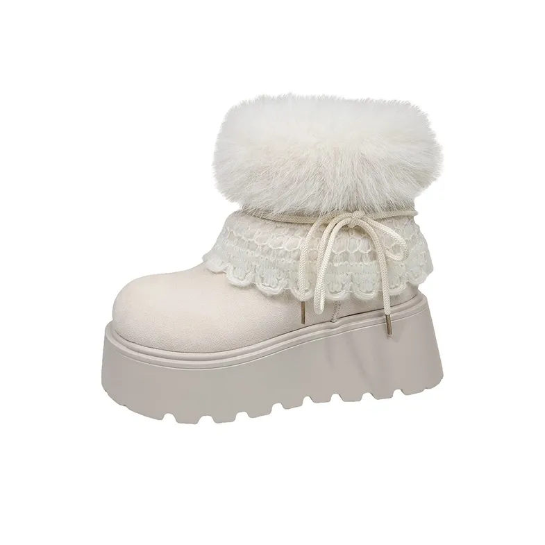 QINBU С флисовой подкладкой Платформа