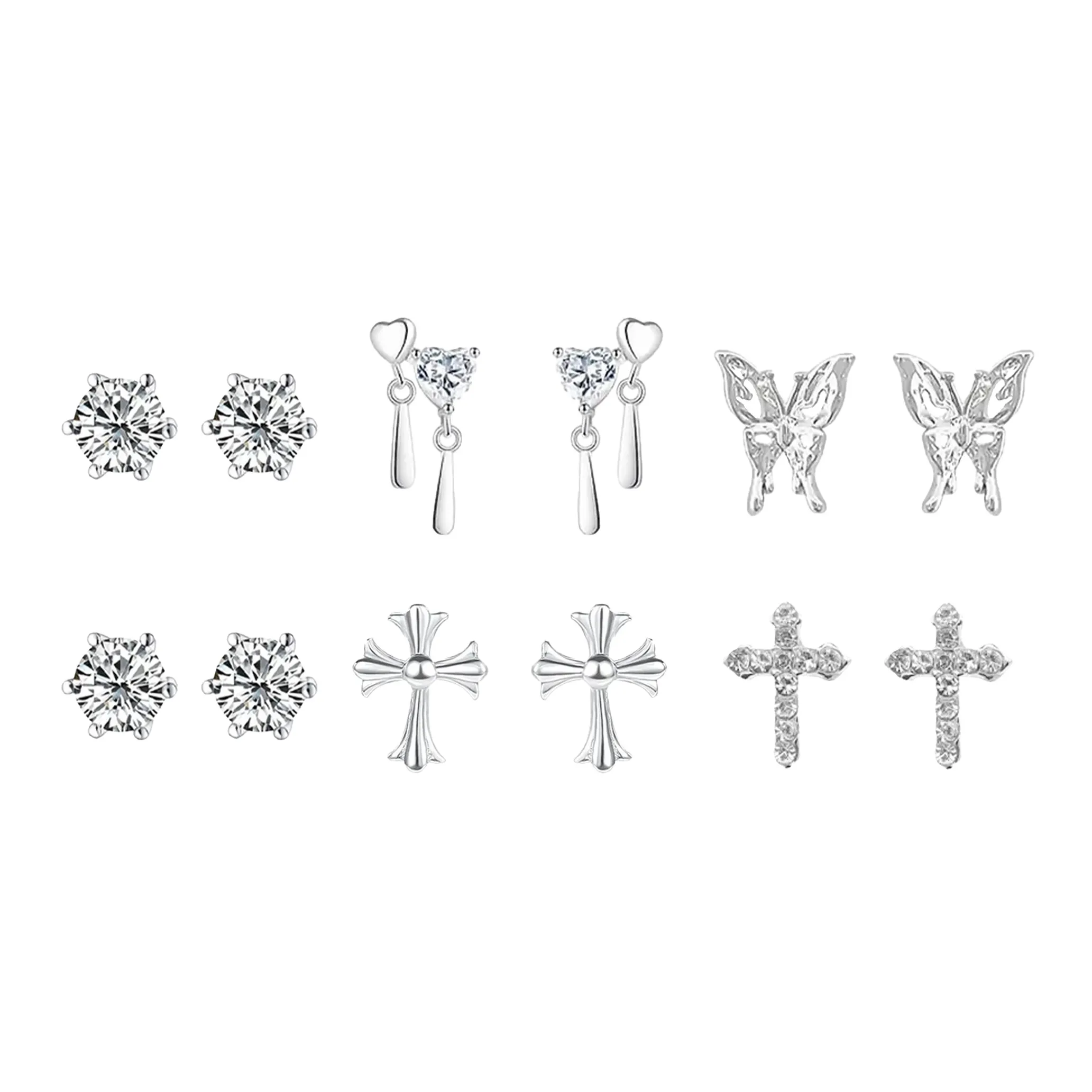 Серьги JUICY GRAPE с цирконием женские