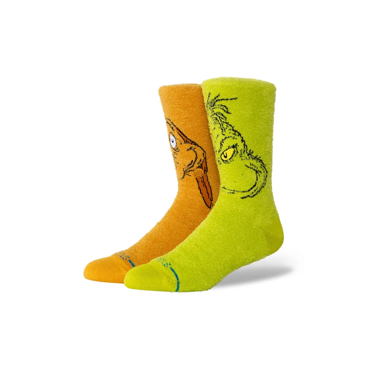 Stance X The Grinch Зеленые Унисекс MID Носки до икры