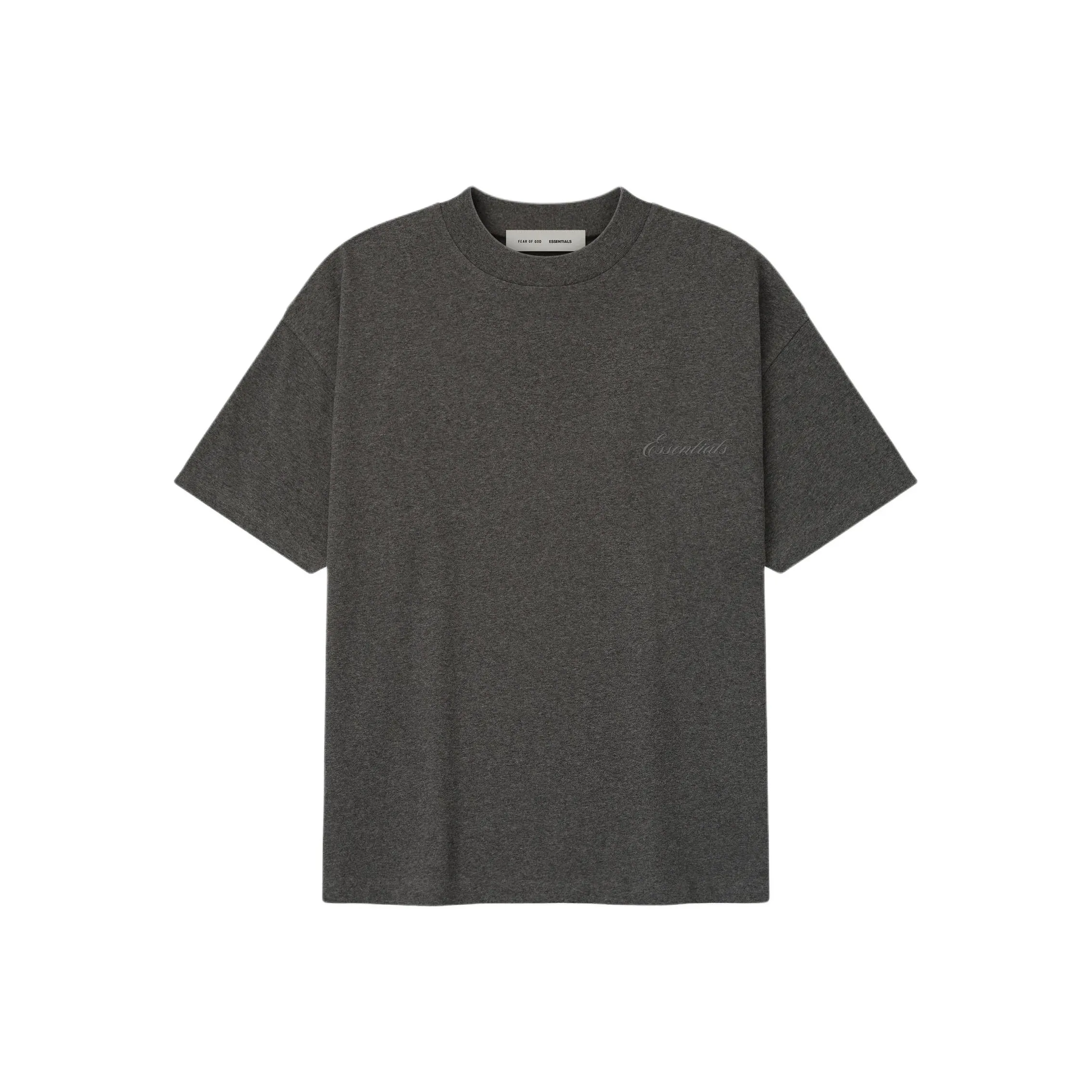 Fear of God ESSENTIALS Fw25 Праздника 2025 CLASSIC SHORT Рукав Tee T Рубашка Мужской