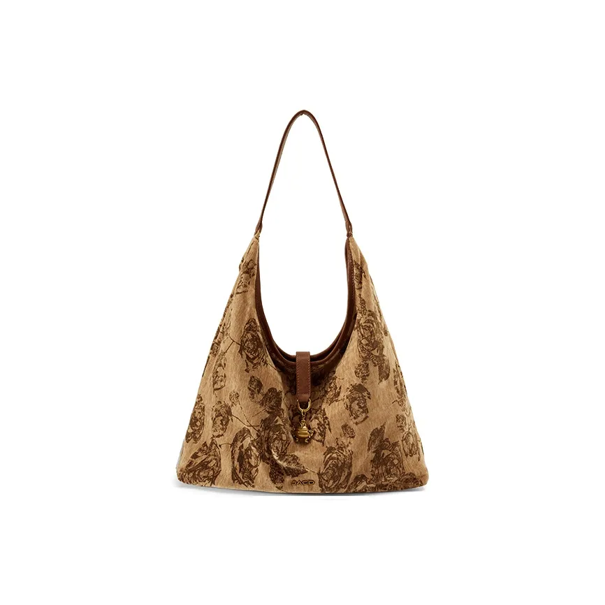 JACD CHONGQING THREE Gorges BOWUGUAN Коллаборация Велюр Сумка на плечо Стандартная Женская Многоцветная