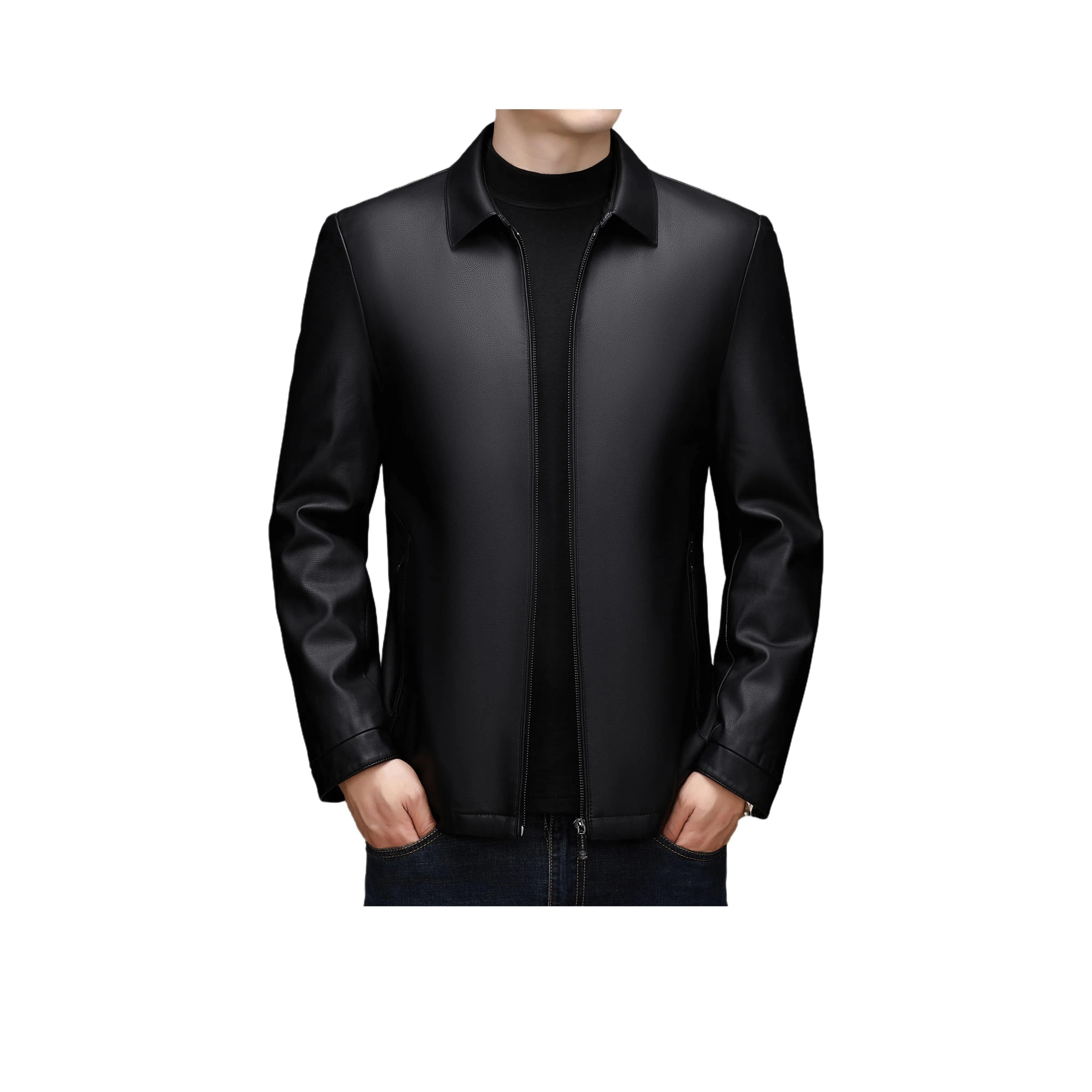 PIERRE CARDIN Кожа Куртка Унисекс