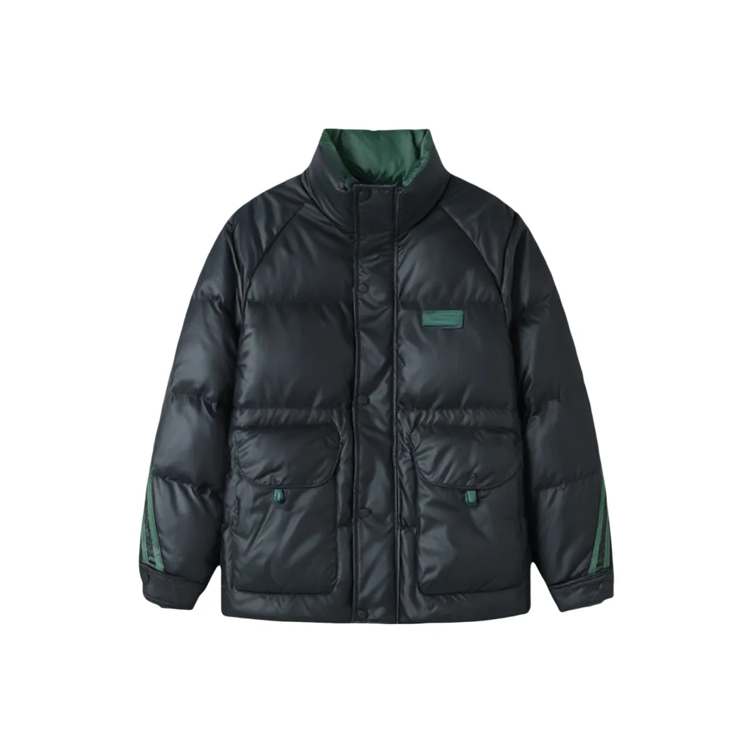 SLLAVIF Черный мужской пуховик