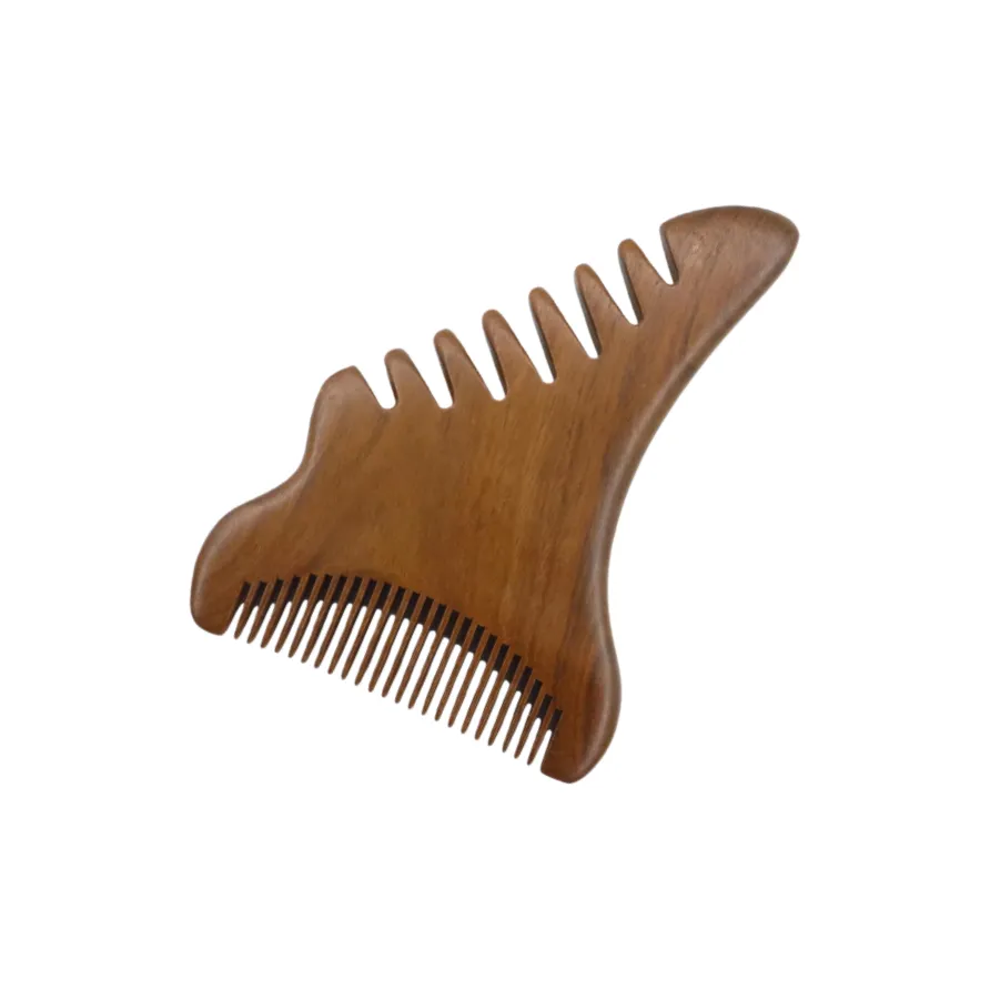 PAIMIDUO Многофункциональный Золотистый Сандаловое дерево Монстр Массаж Расческа