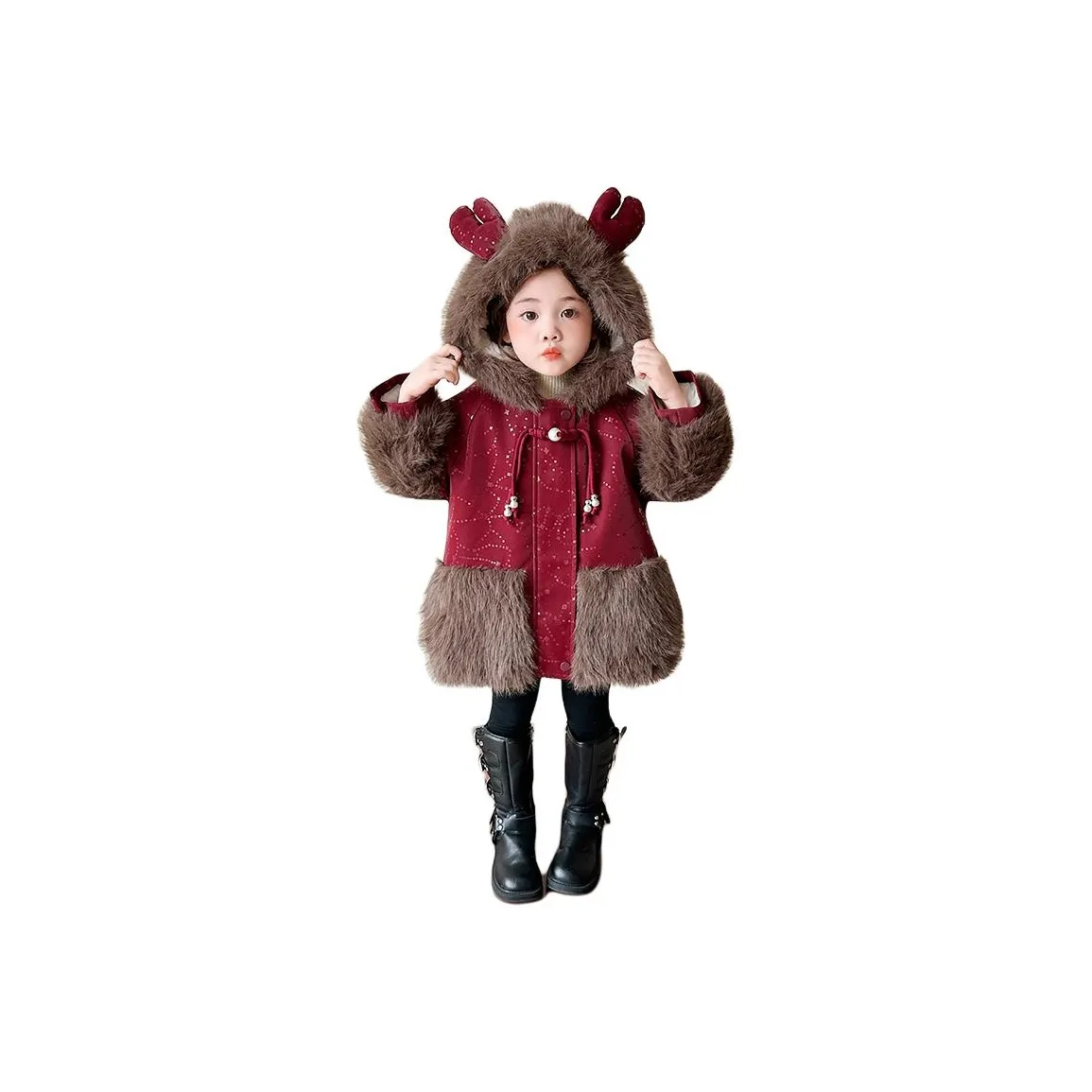 MAISON VINSON Artificial Fur Winter Teenagers