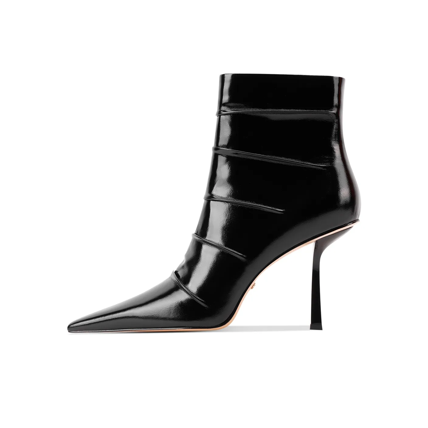 Shesrim Ботильоны Черная кожа Подкладка Женские