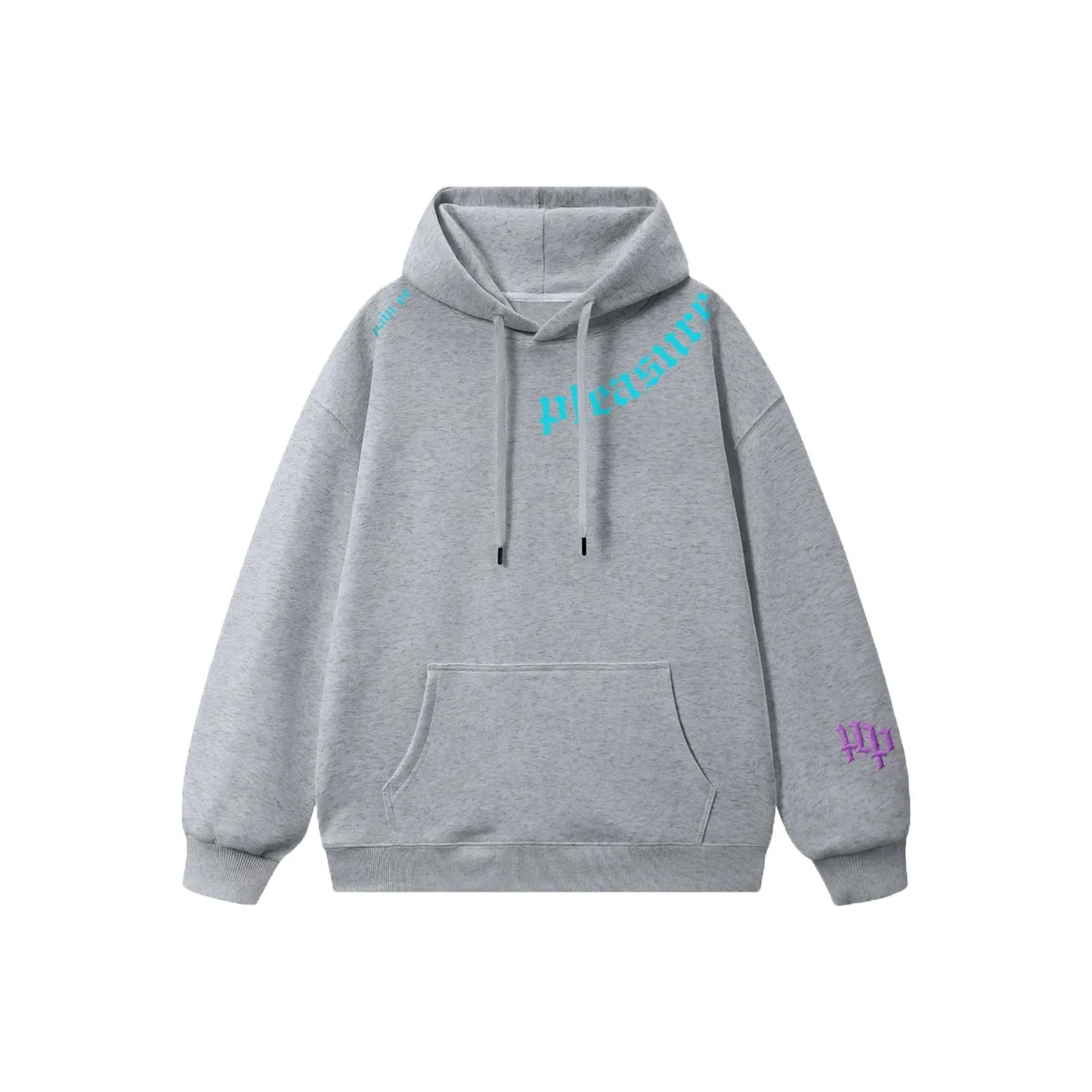 PAIN OR PLEASURE CLASSIC Hoodie Весна-осень Зимний Утолщенный Термический Английский Логотип Вышивка Эффект С принтом