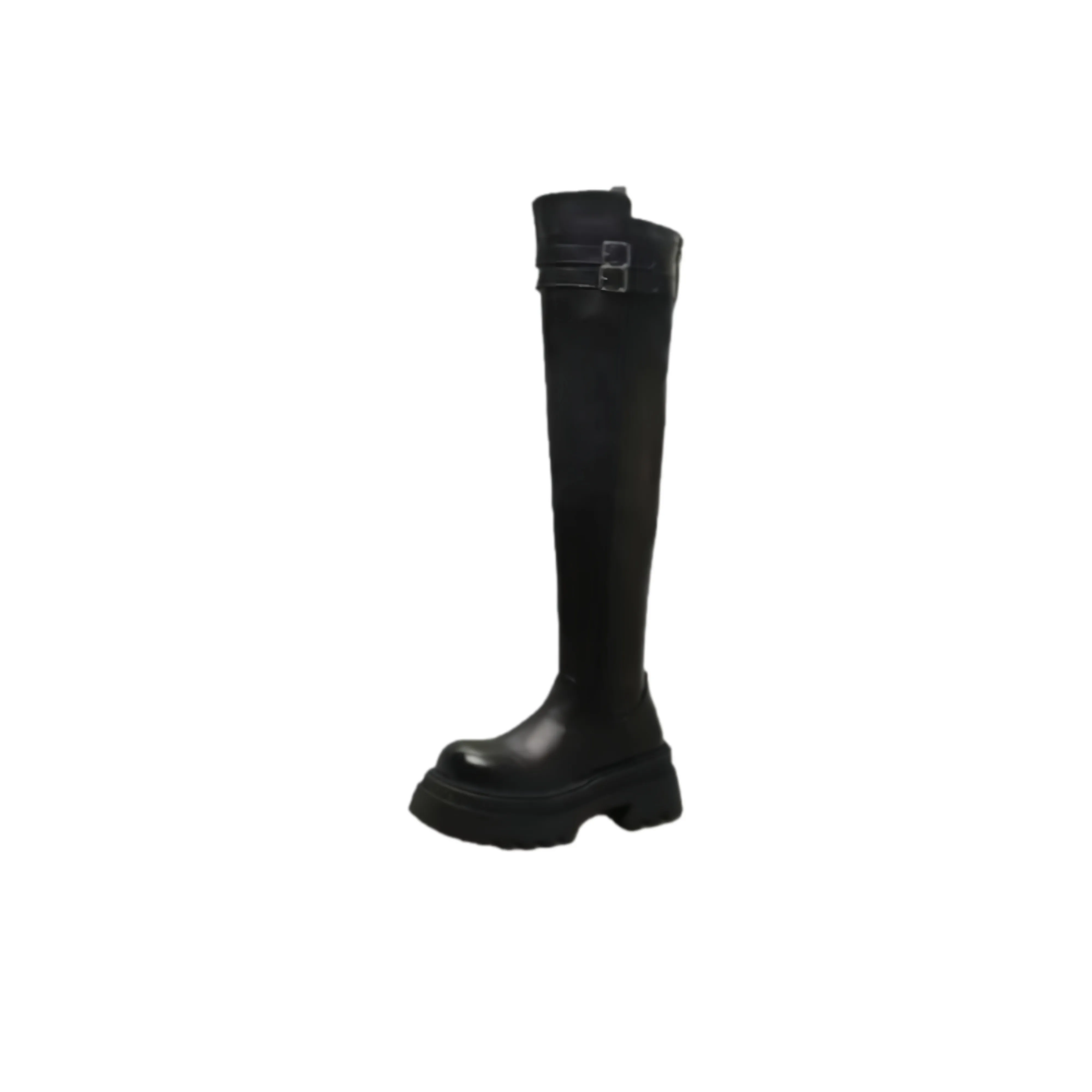 CPXO Over The Knee Boots Black Women's
