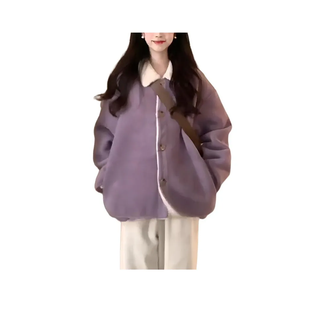 Amyway Фиолетовый Женские пуховики