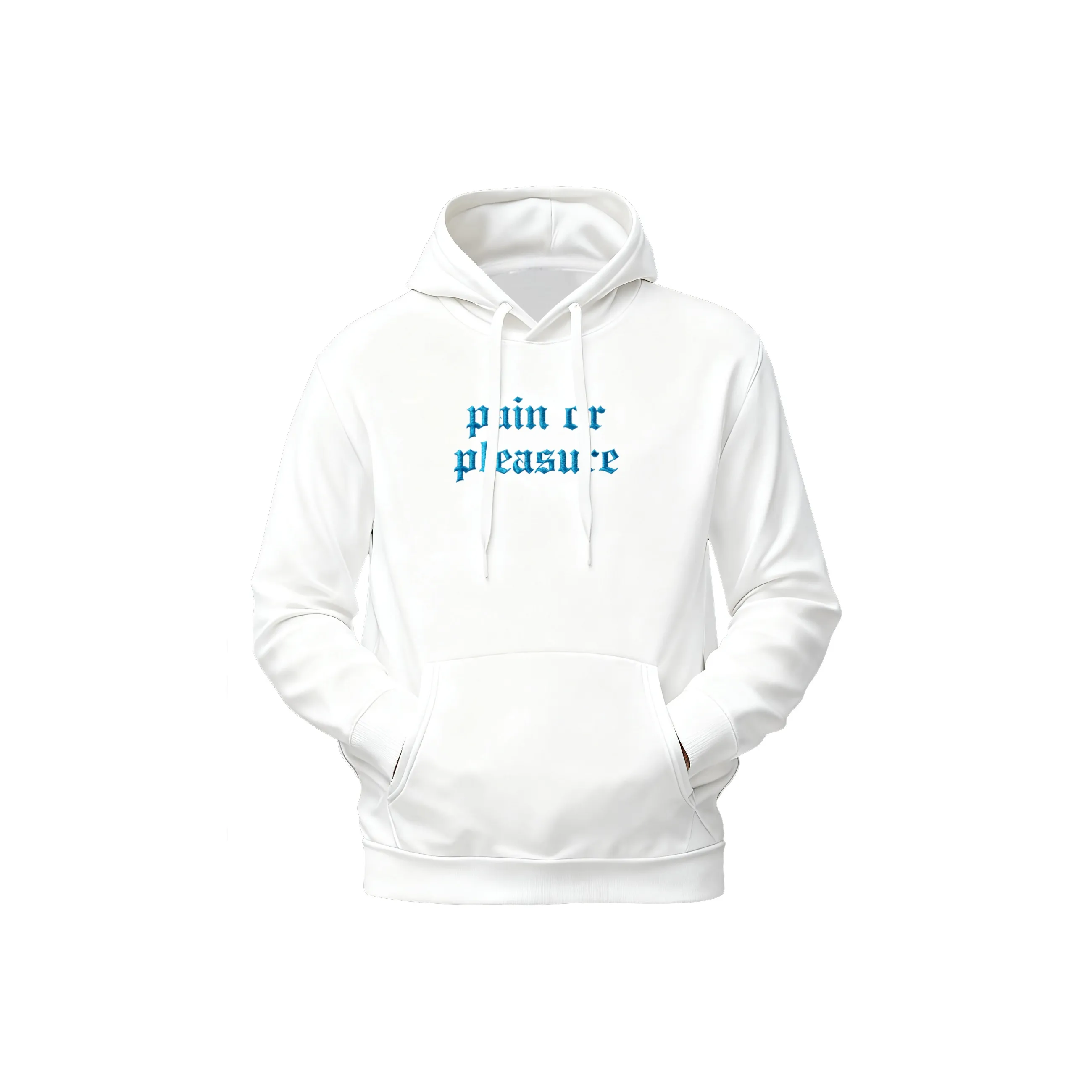 PAIN OR PLEASURE CLASSIC Hoodie Весна-осень Зимний Утолщенный Термический С имитацией Вышивка Логотип С принтом