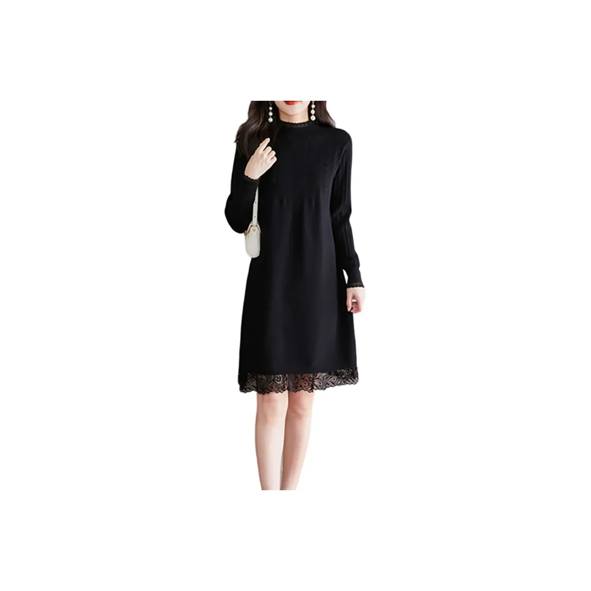 AURORA DIARY Трикотажная ткань Платье Женское