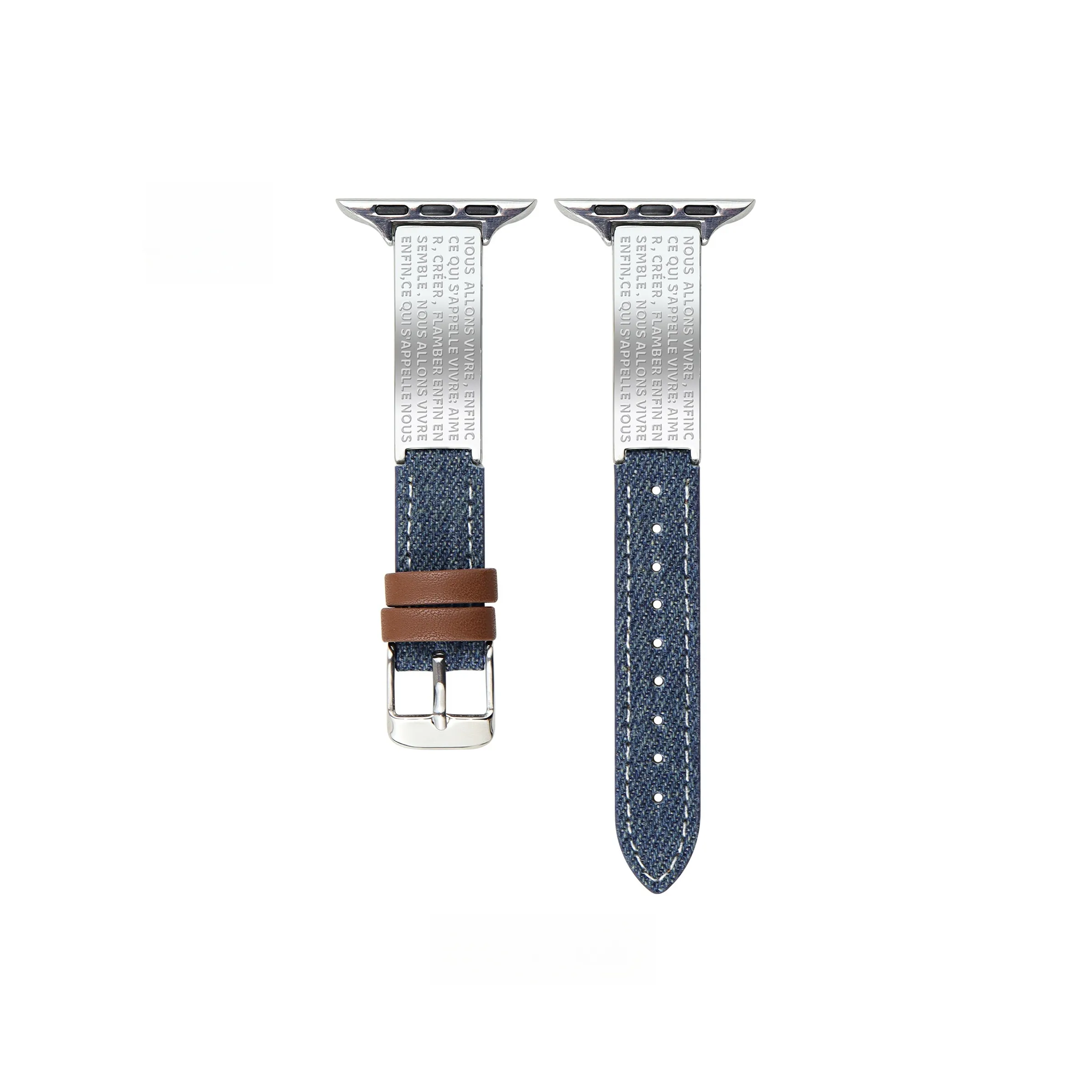 WOZUISHUAI Ремень Apple Совместимость Металл