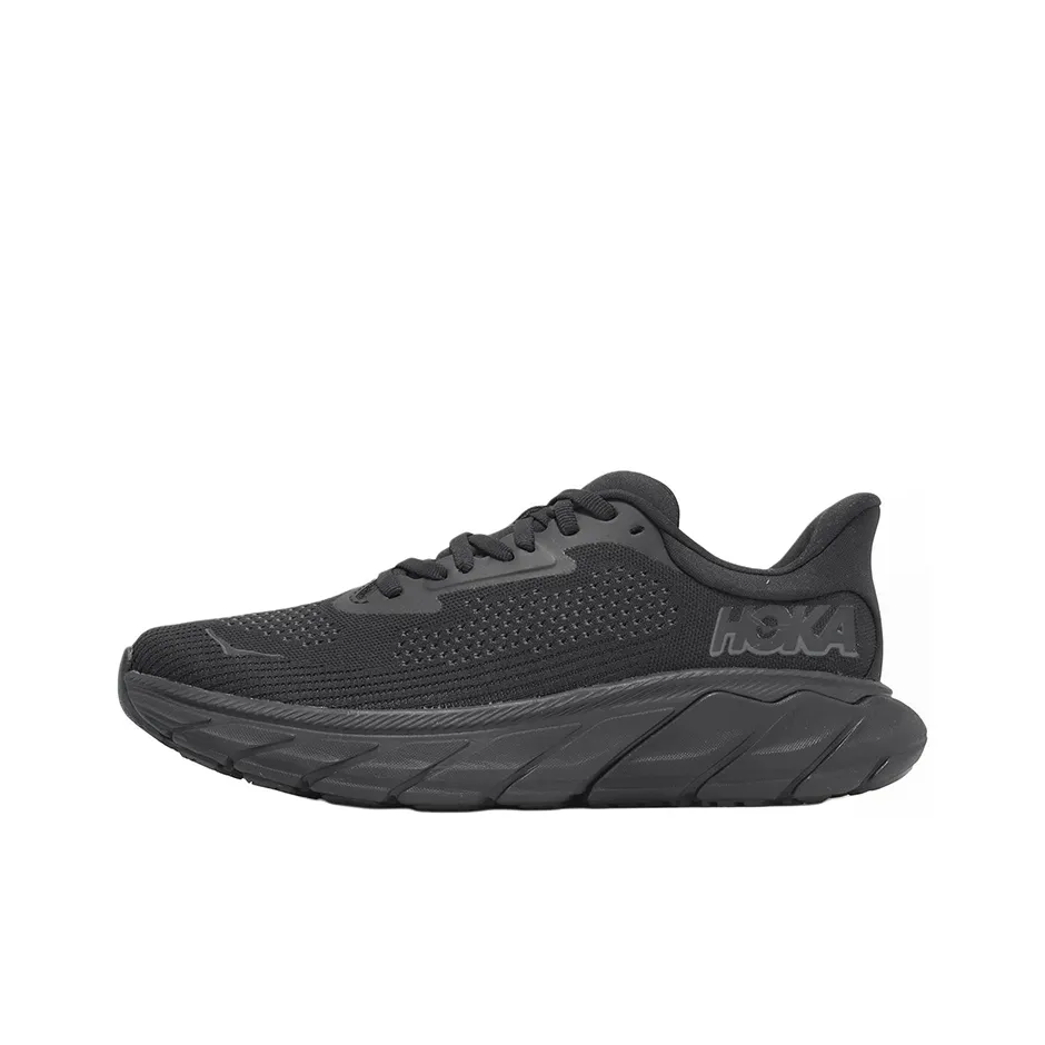 HOKA ONE ONE Arahi 7 Противоскользящие Устойчивые к истиранию Низкий Топ Беговые кроссовки Женские Черный