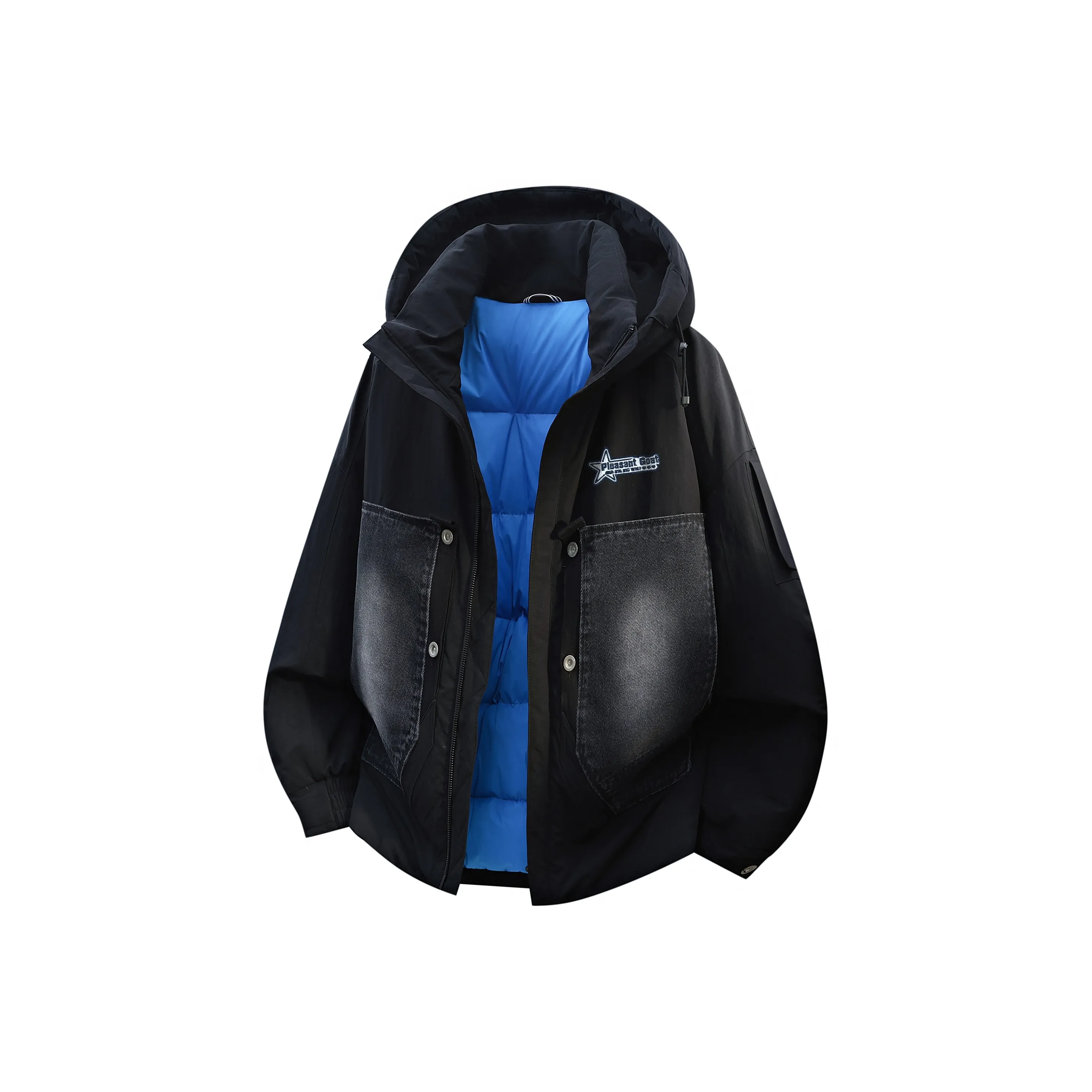 Pleasant Goat and Big Big Wolf Пуховик Унисекс