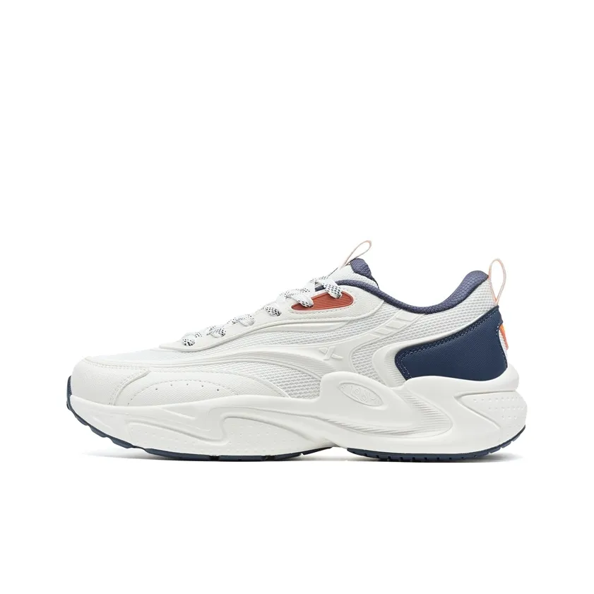 XTEP Износостойкий и Легкий Низкий Топ Повседневная Обувь Мужская Парусный Белый Чернильный Зеленый Синий