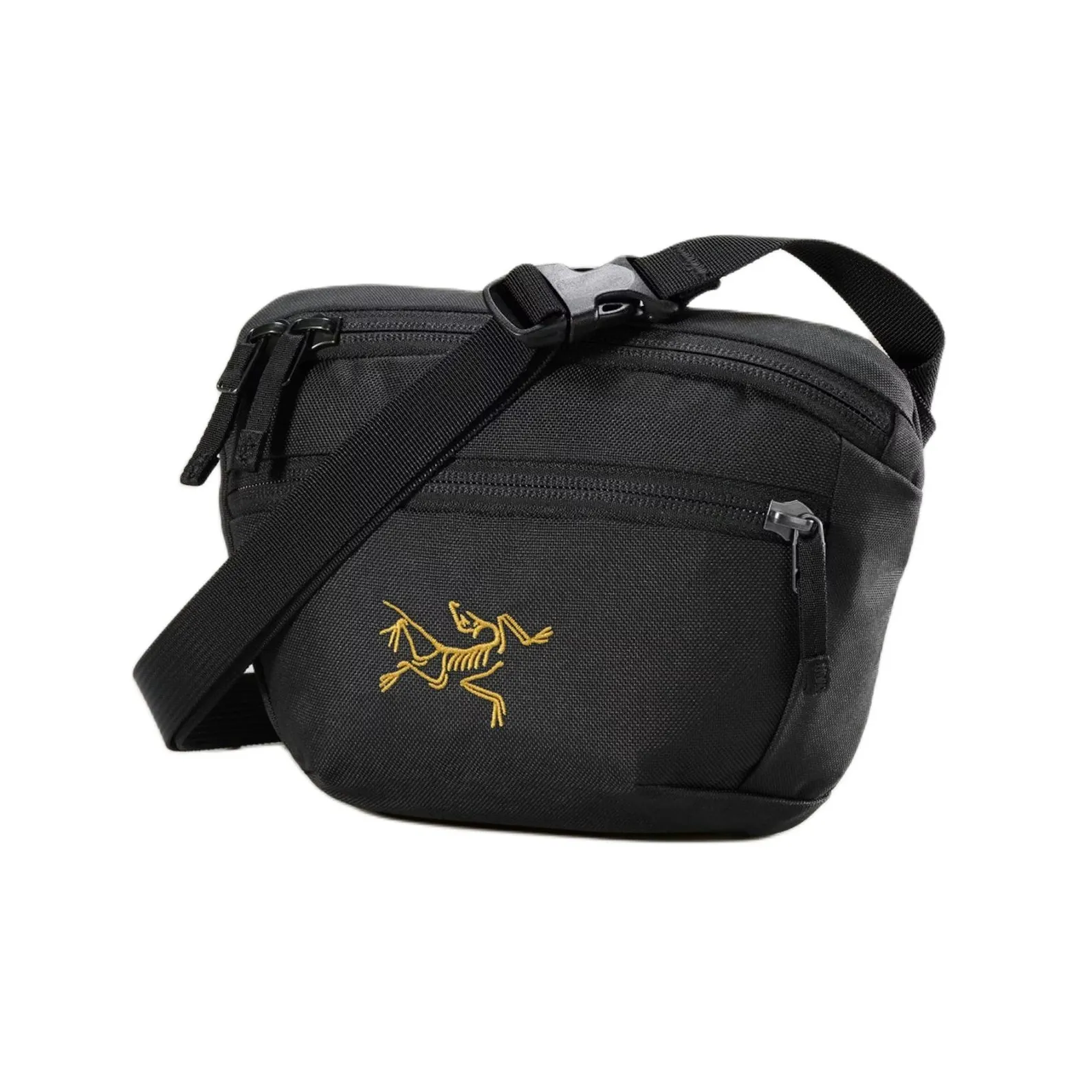 Arcteryx 1,5L Сумка через плечо Outdoor Сумка Полиэстер Черный Унисекс