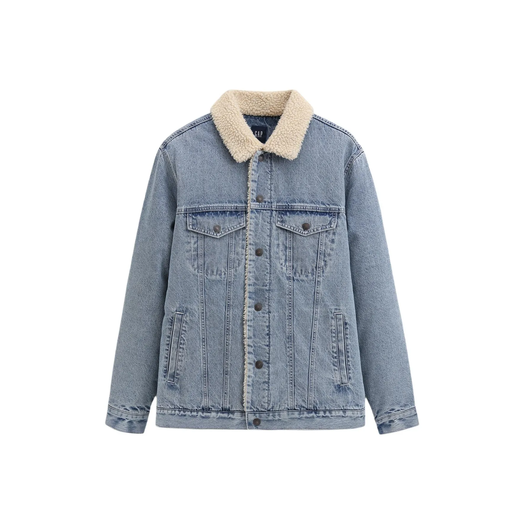 GAP совместный бренд Унисекс Джинсовые куртки