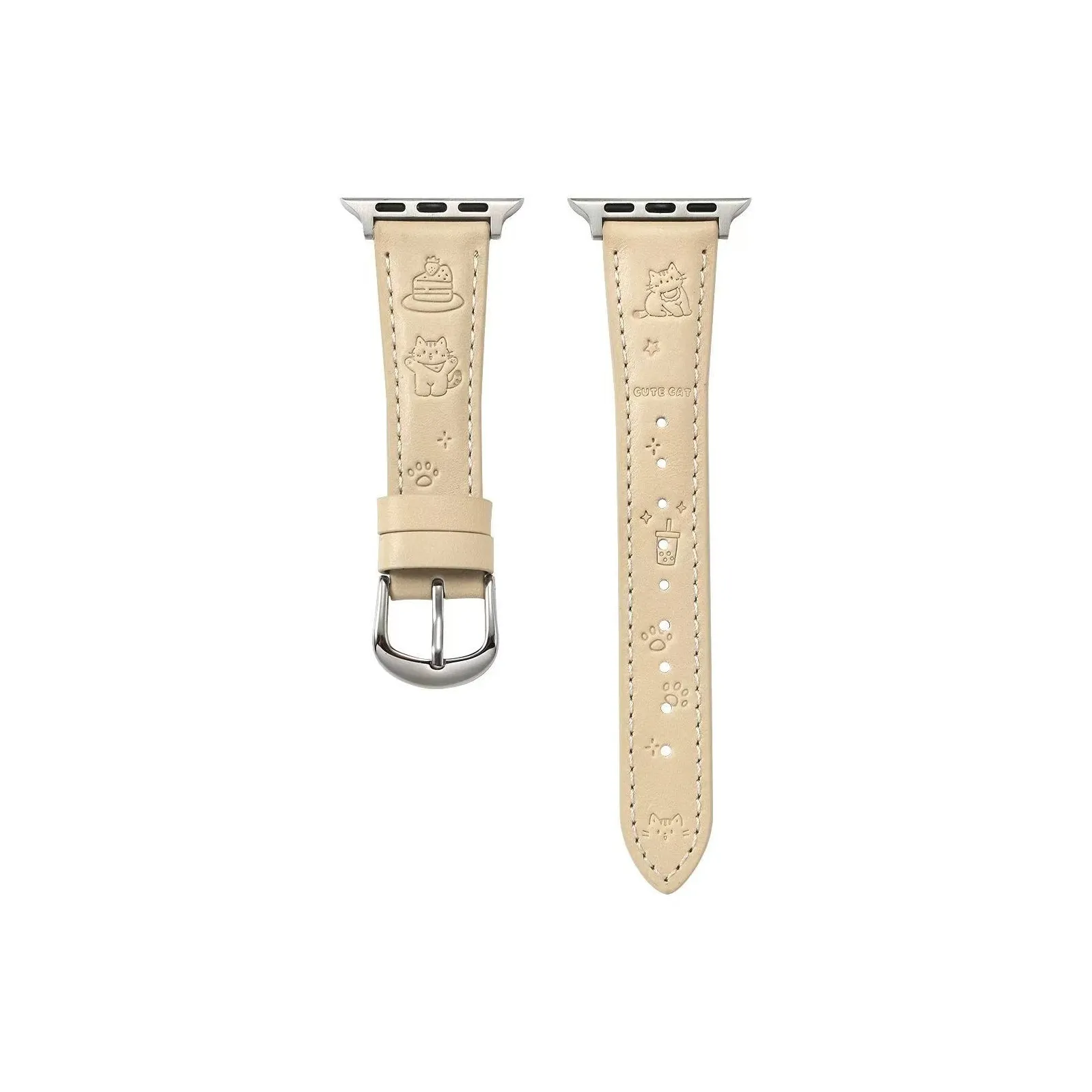 WEIXIN Ремешок Apple Совместимость Воловья кожа Кожа Материал