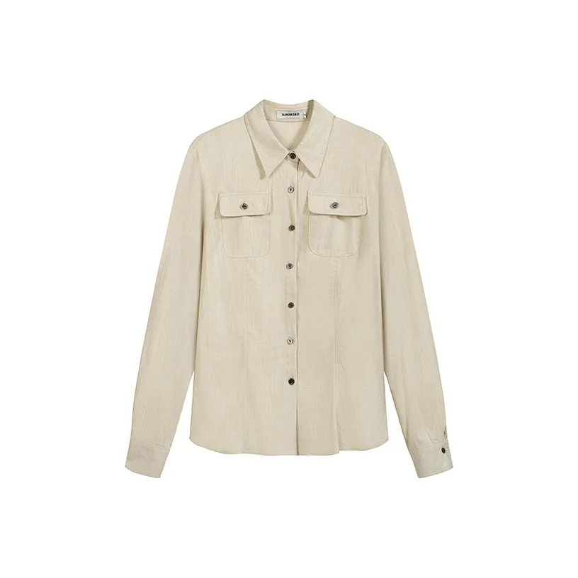 XINTATA Светлый хаки Женские рубашки