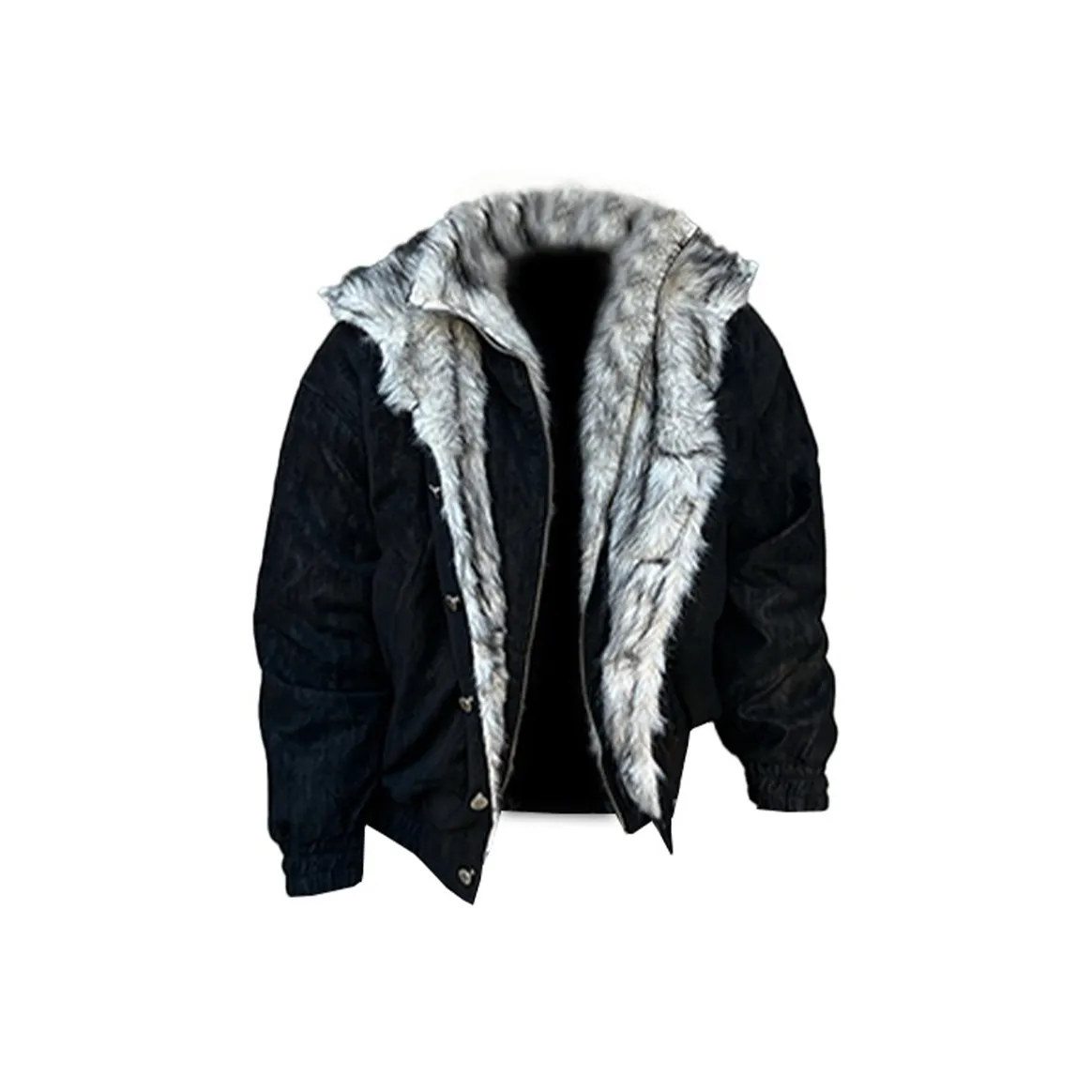 JIMI JONS Черный Унисекс Пуховики