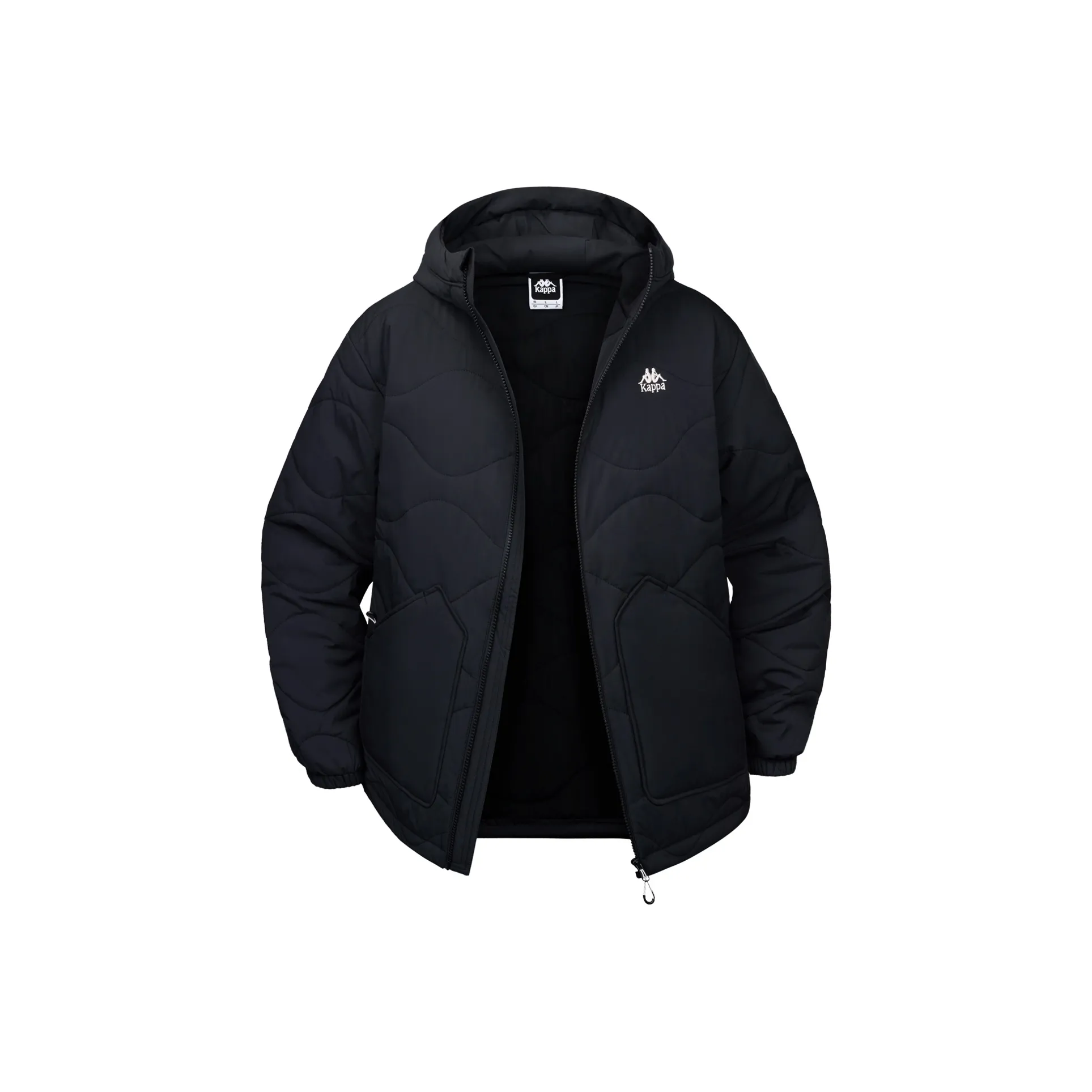 KAPPA PLAYER Хлопковый пуховик Унисекс Черный
