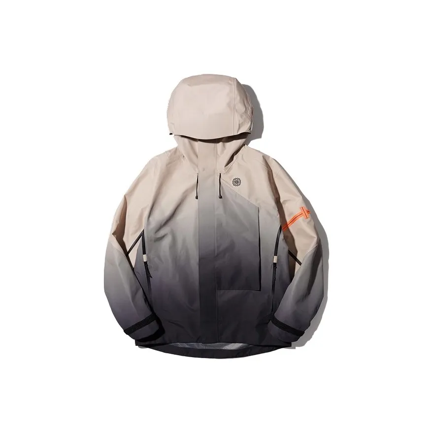 UPPERVOID Водонепроницаемый Ветрозащитный Дышащий и Устойчивый к Износу Ветровка Унисекс