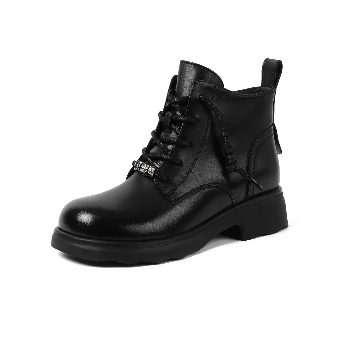 HARSON Martin Boots Черные с флисовой подкладкой женские