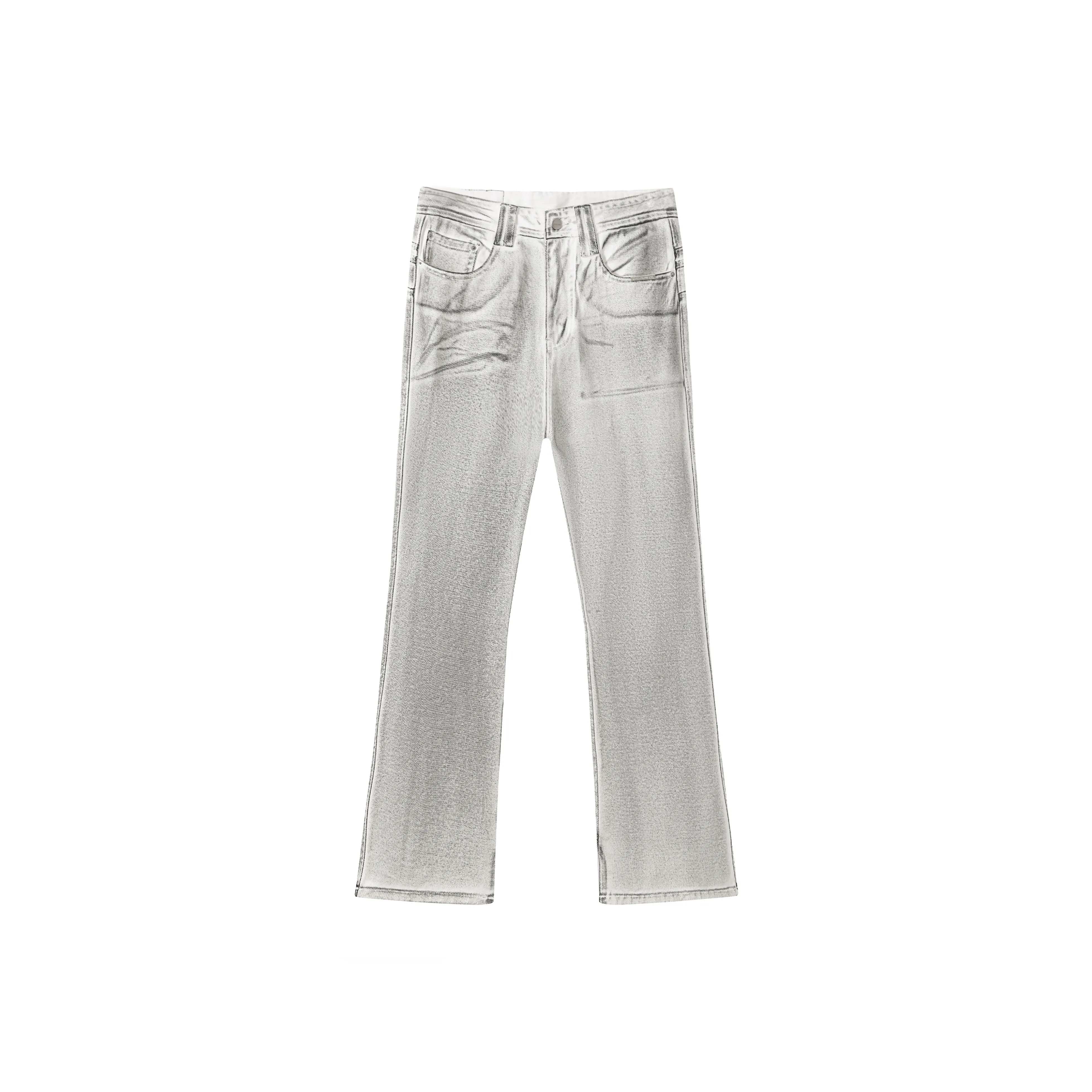 UNKNOWTAL Белый Парафин Щетка Унисекс Джинсы