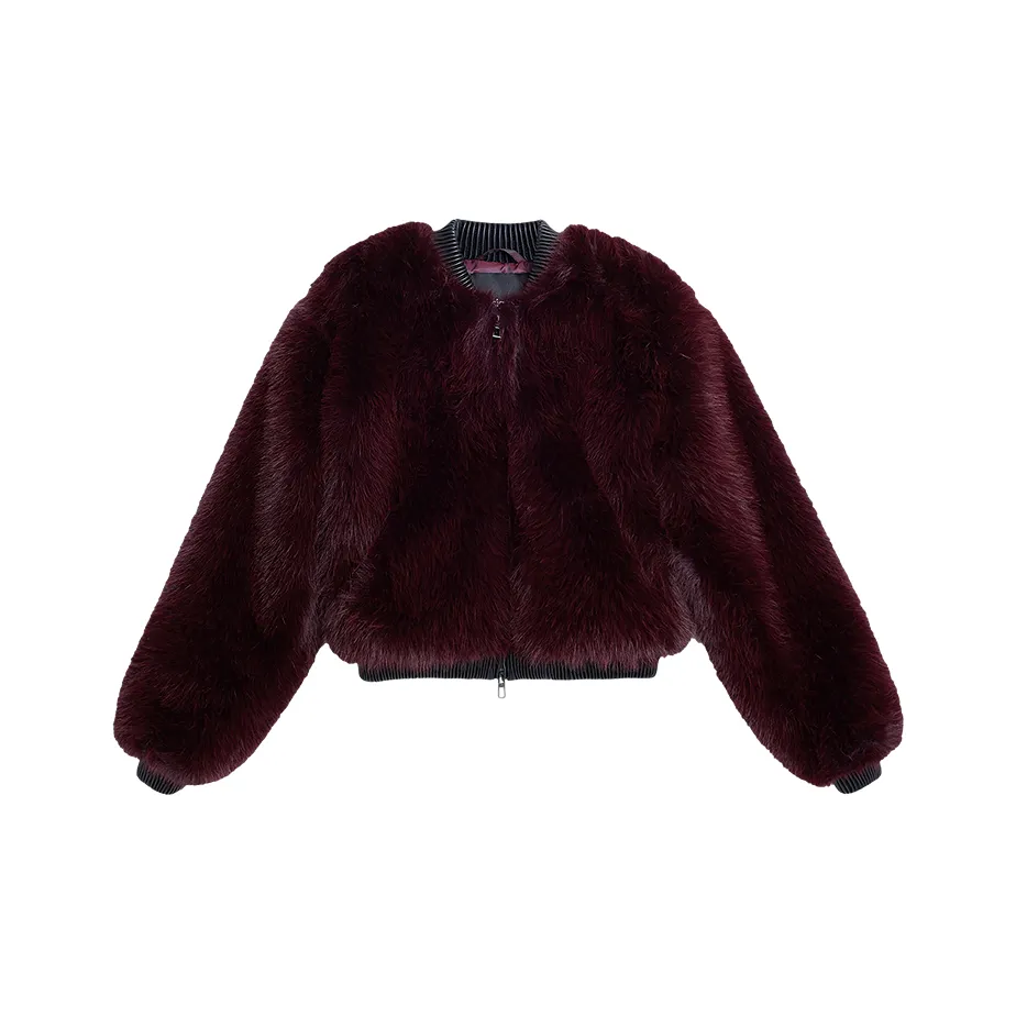 Desigual Винтажный Красный Женский Бархатный Куртка