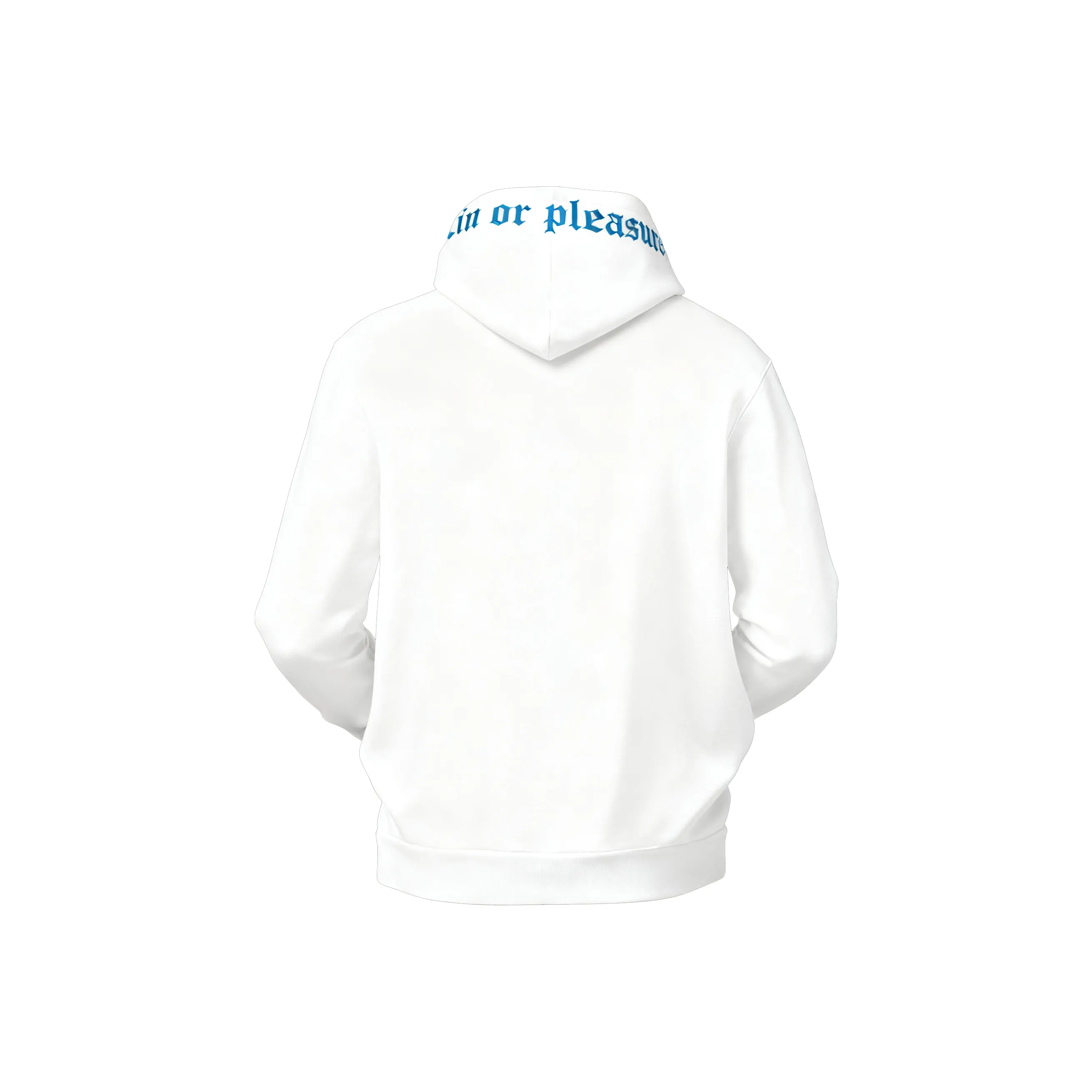 PAIN OR PLEASURE CLASSIC Hoodie Весна-осень Зимний Утолщенный Термический