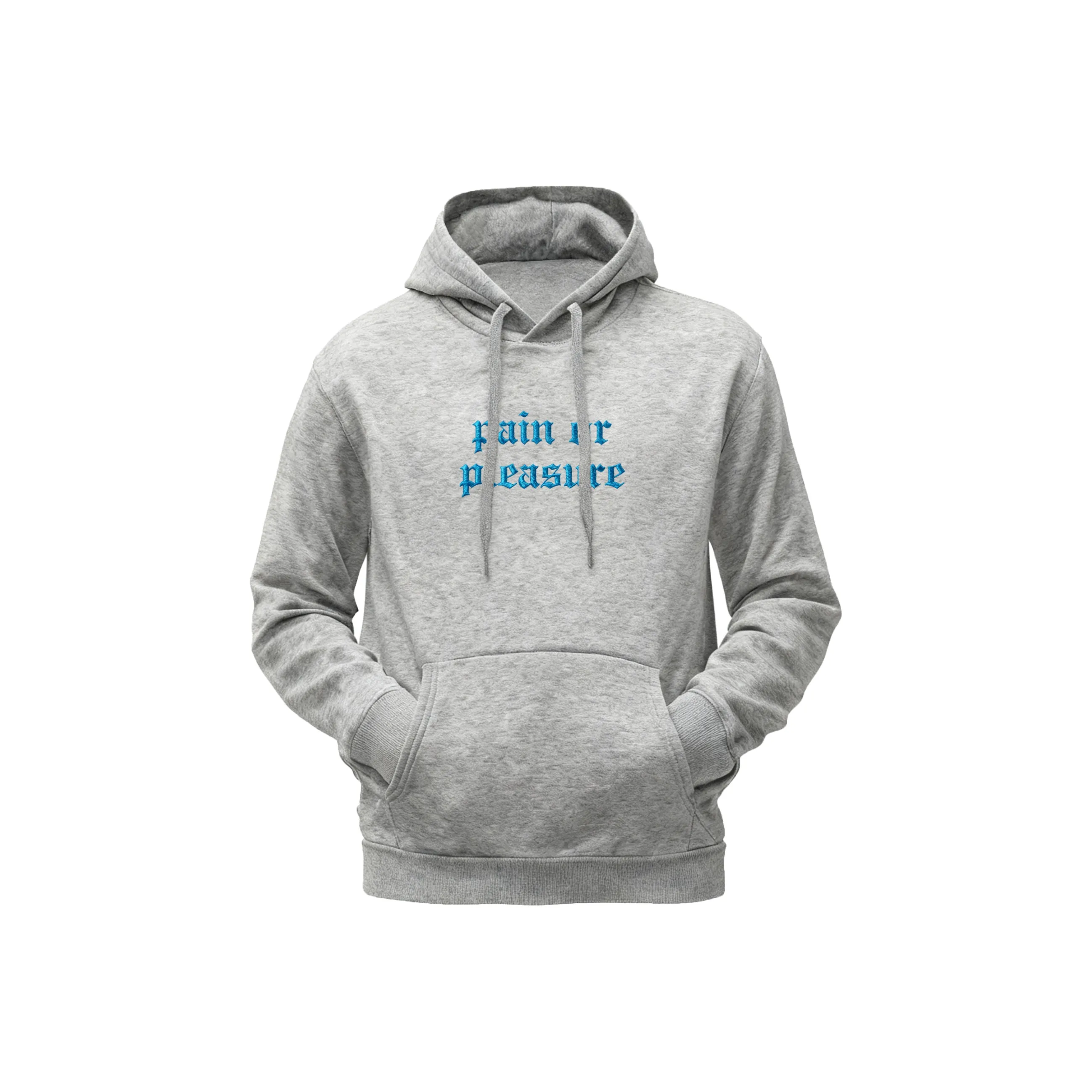 PAIN OR PLEASURE CLASSIC Hoodie Весна-осень Зимний Утолщенный и с флисовой подкладкой Термический