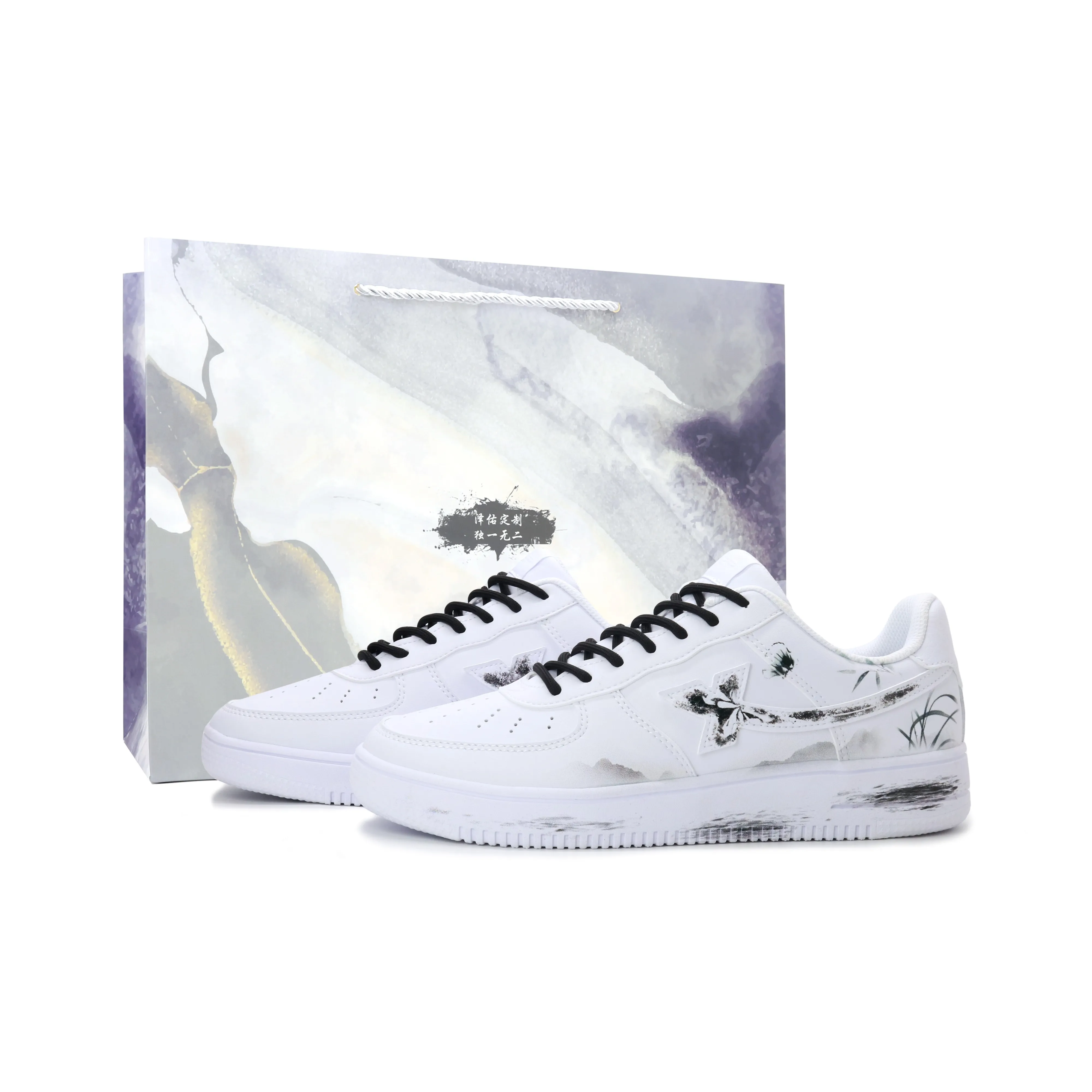 XTEP Air Force One Легкие и Дышащие Низкие Кроссовки для Скейтбординга Унисекс