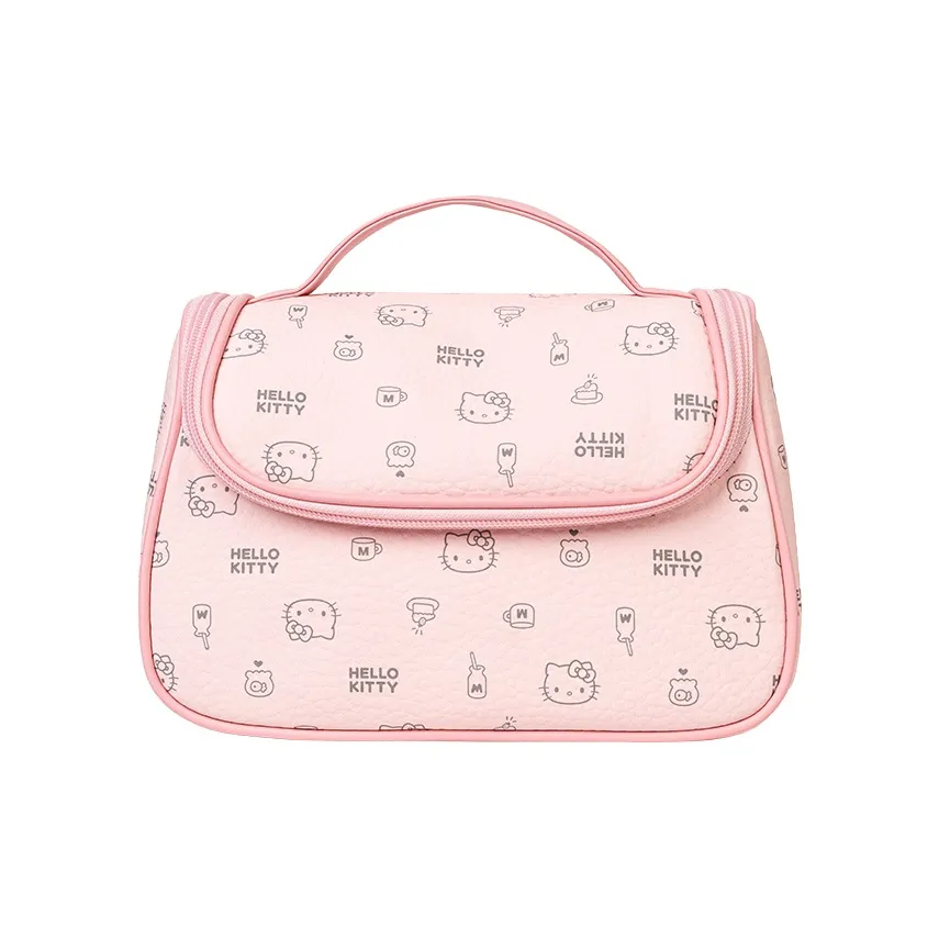 Санрио Hello Kitty Hello Kitty ПУ (полиуретан) Косметичка Стандартная Женская