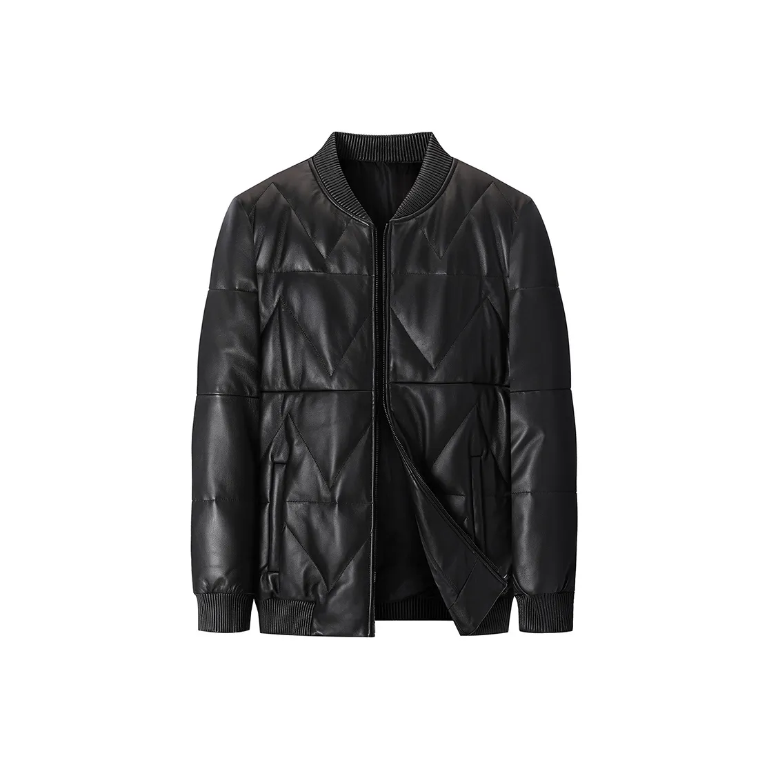 KADANDINUO Кожа Куртка Мужская