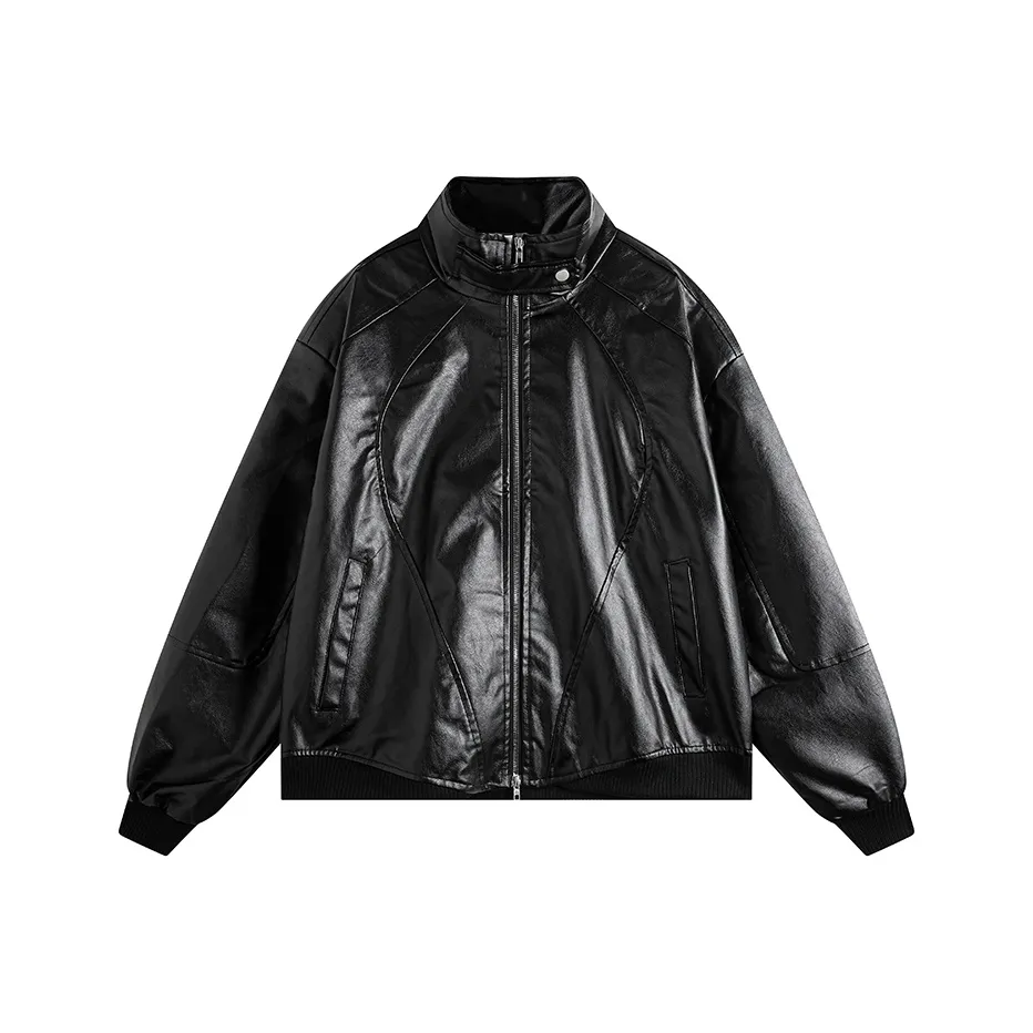 BANKONGSHAN Кожа Куртка Унисекс